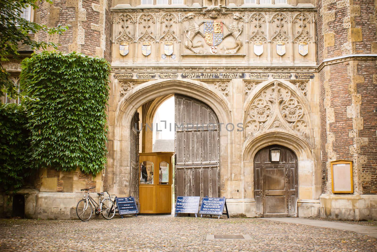 Front entrance to the King's college