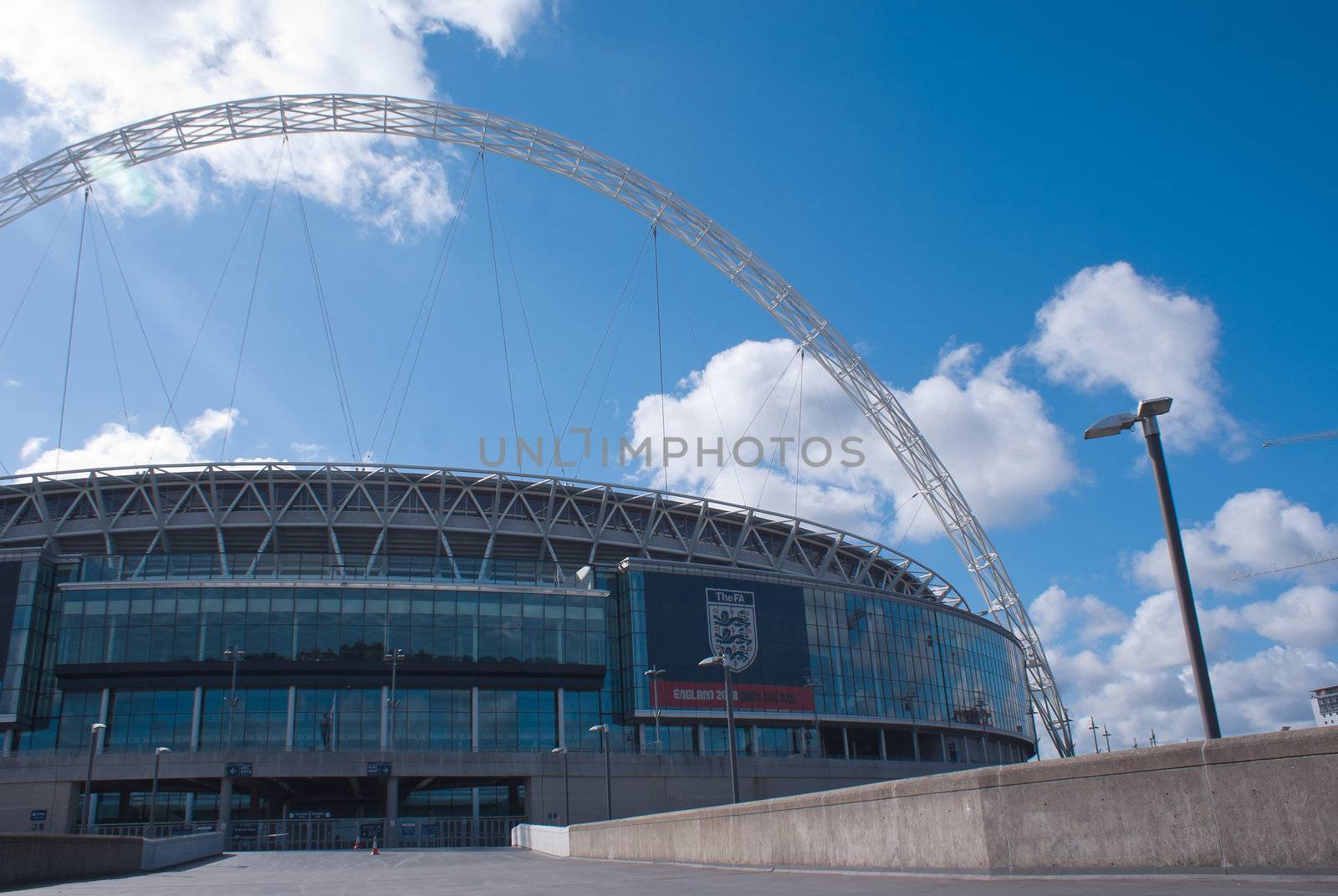 Wembley stadium panorama
