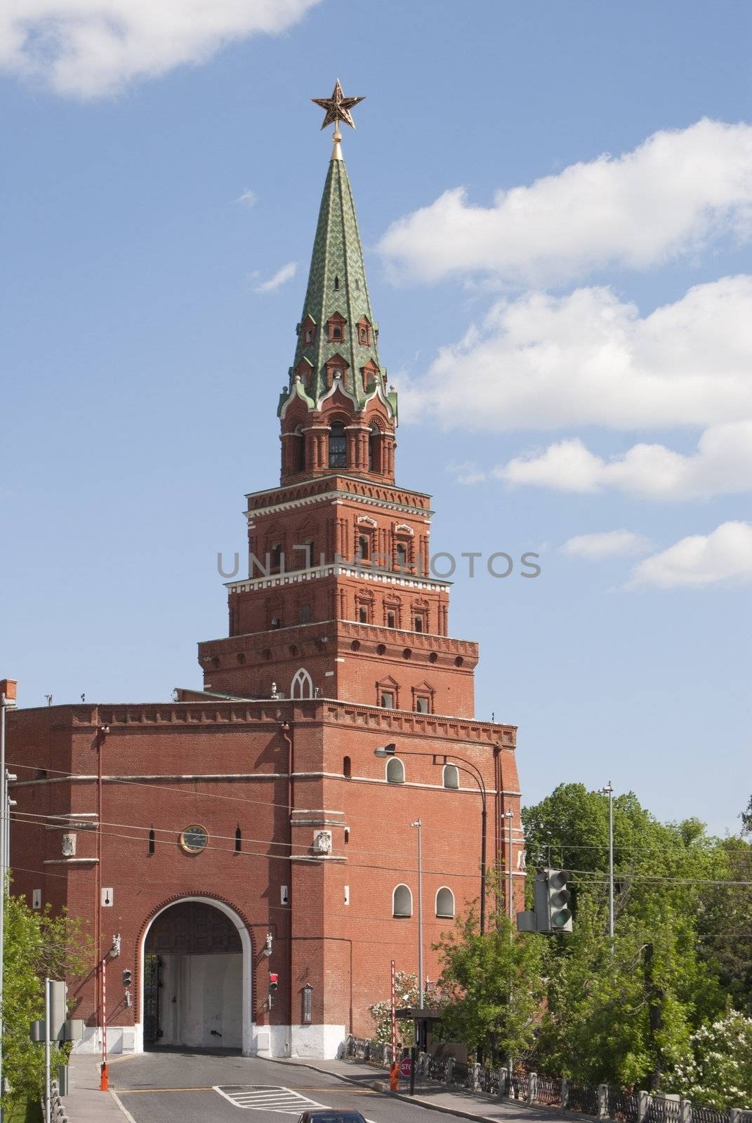 Moscow, Kremlin, Borovitskaya tower by AndreyKr