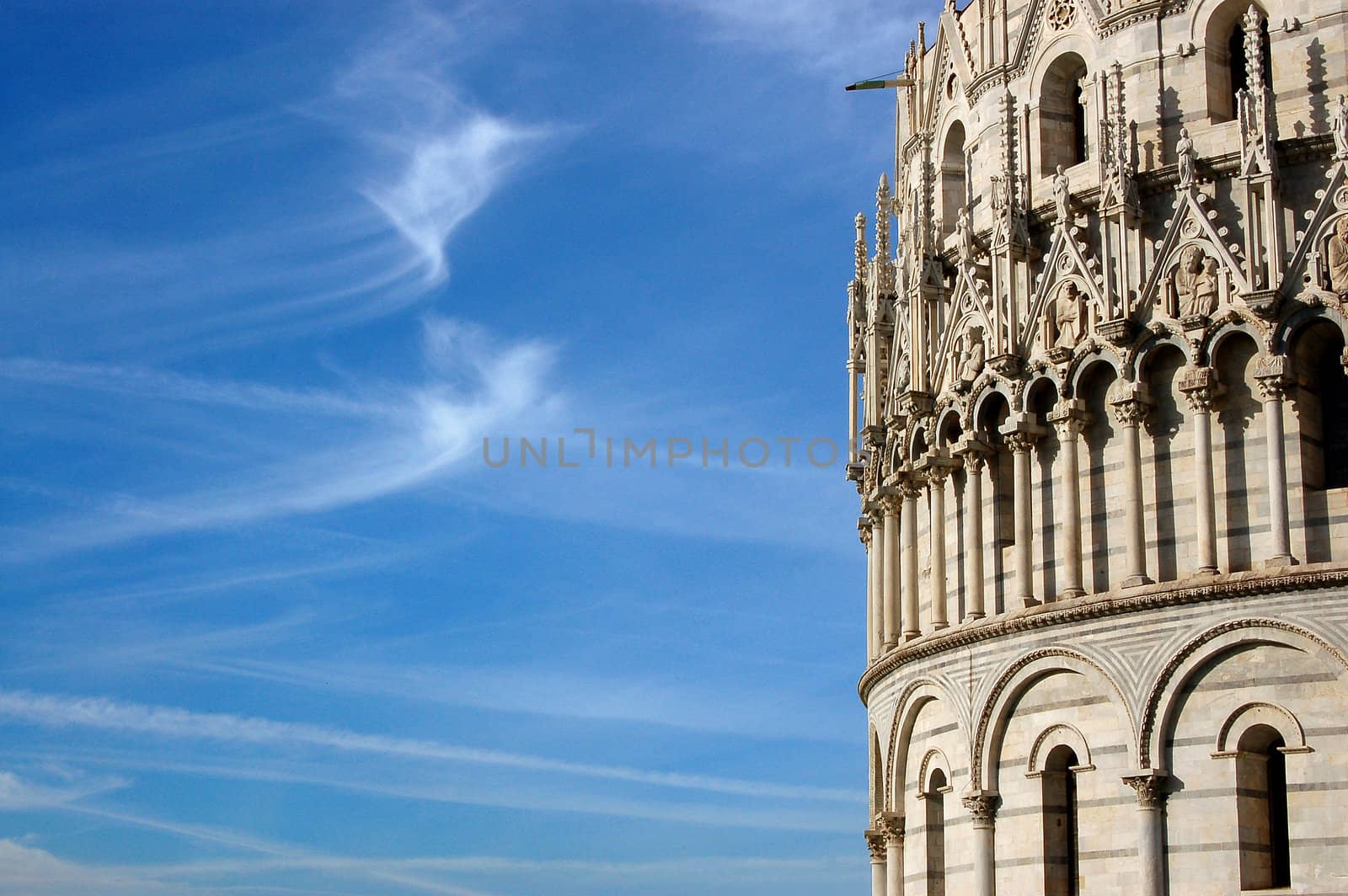 Baptistery in Pisa by catalby