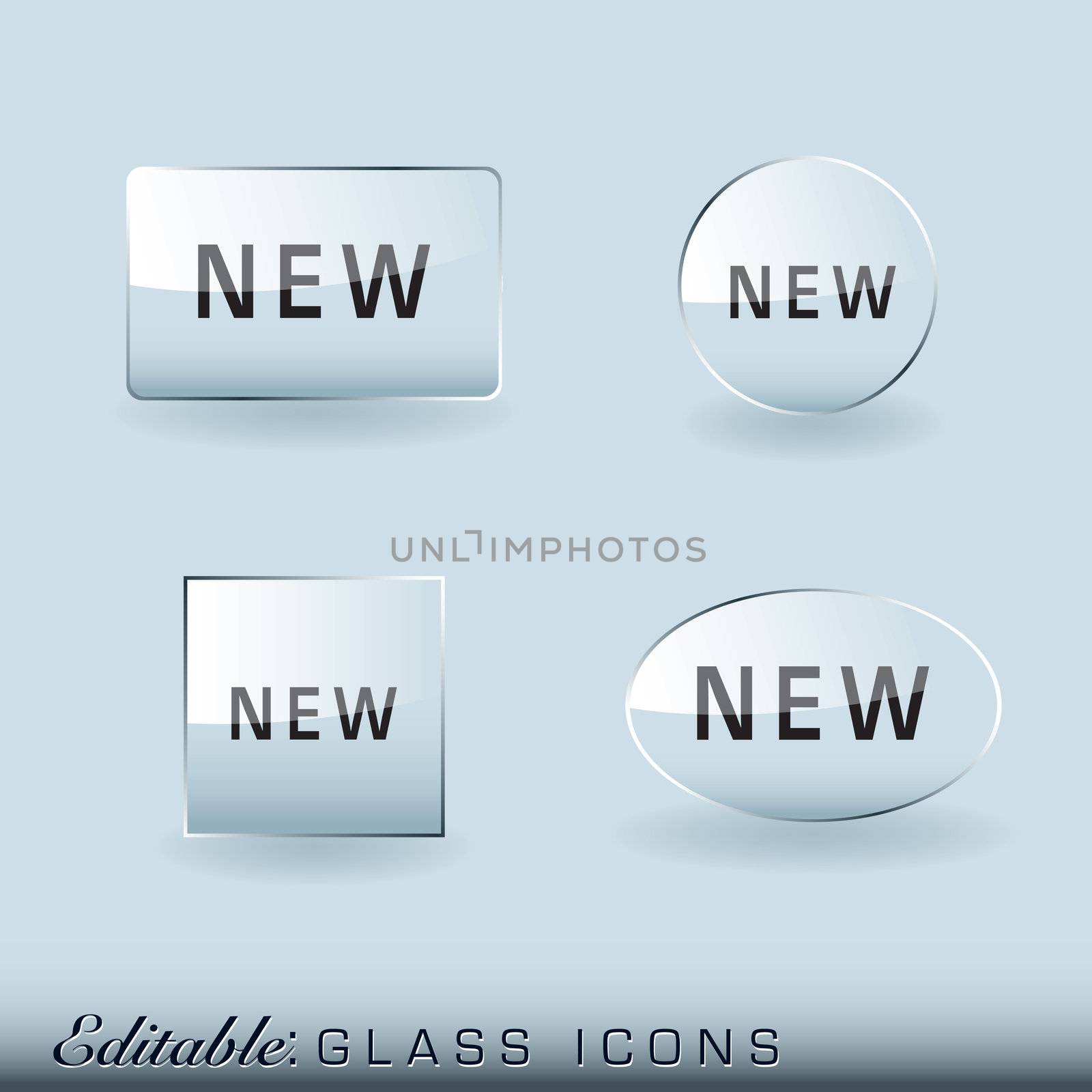 Glass icon collection by nicemonkey