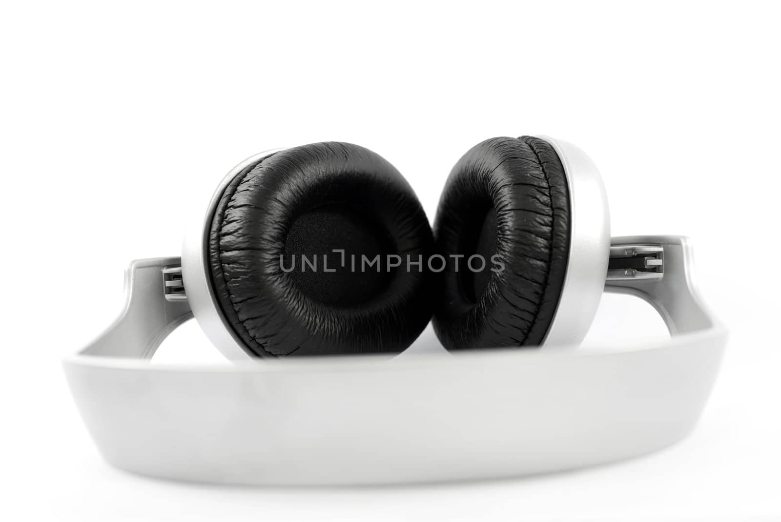 a headphone on white background