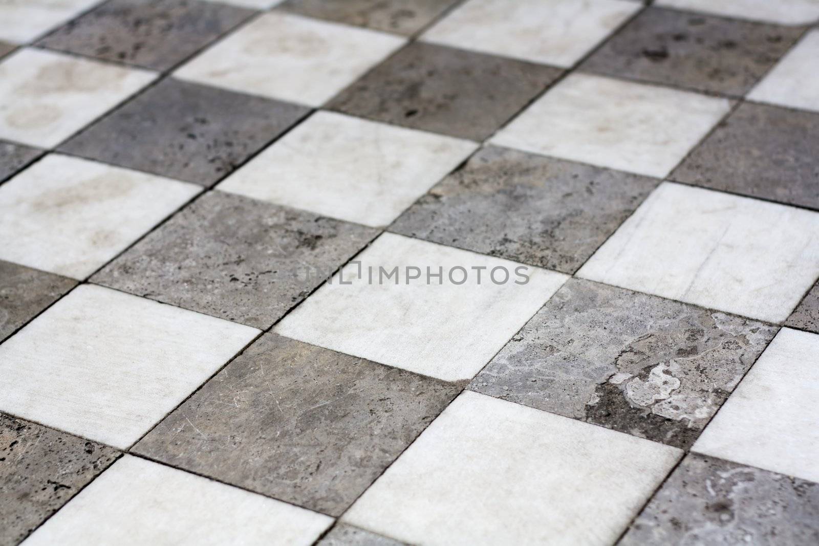 Stone tiled floor by magraphics