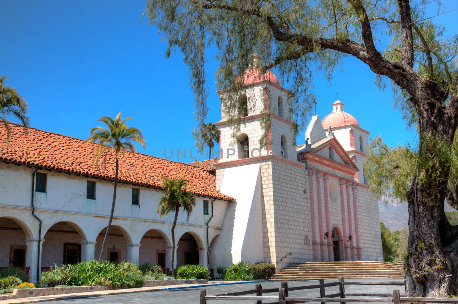 Santa Barbara Mission by TerryStraehley