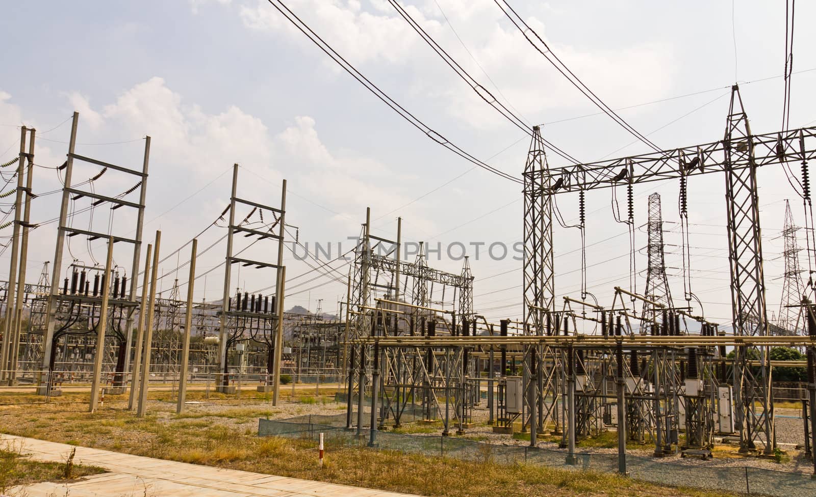 Power station for electrical Industry