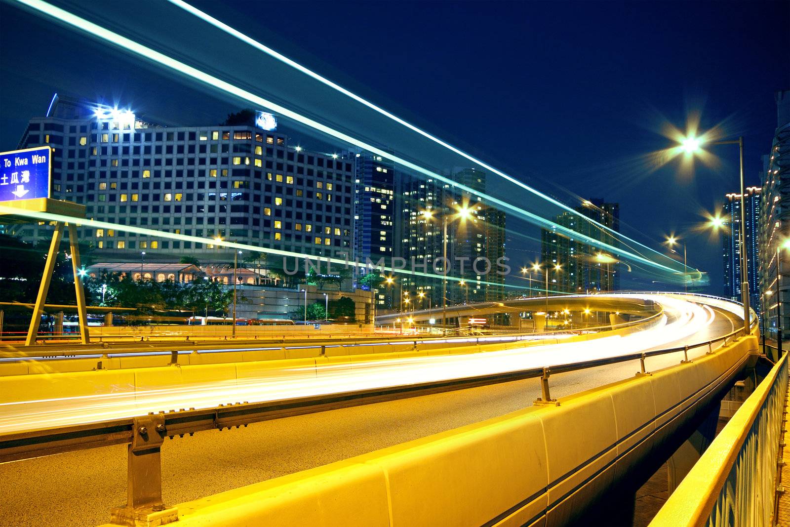urban area in modern city