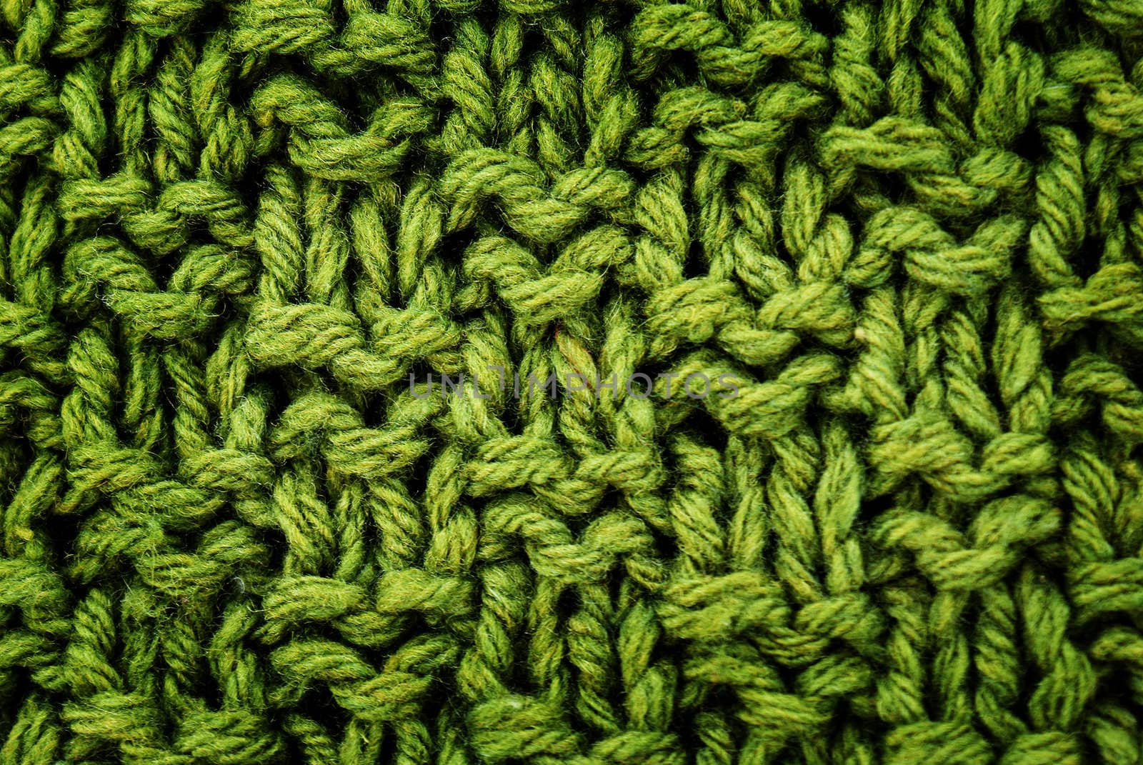 woolen texture-abstract background from sewing knitting needle  