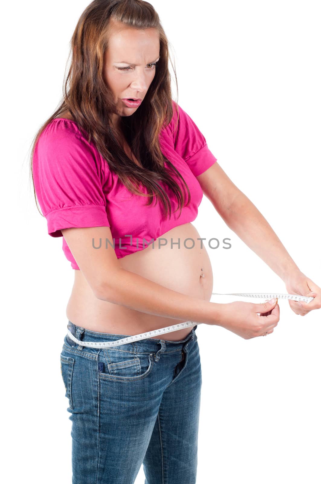 Beautiful pregnant woman by anytka