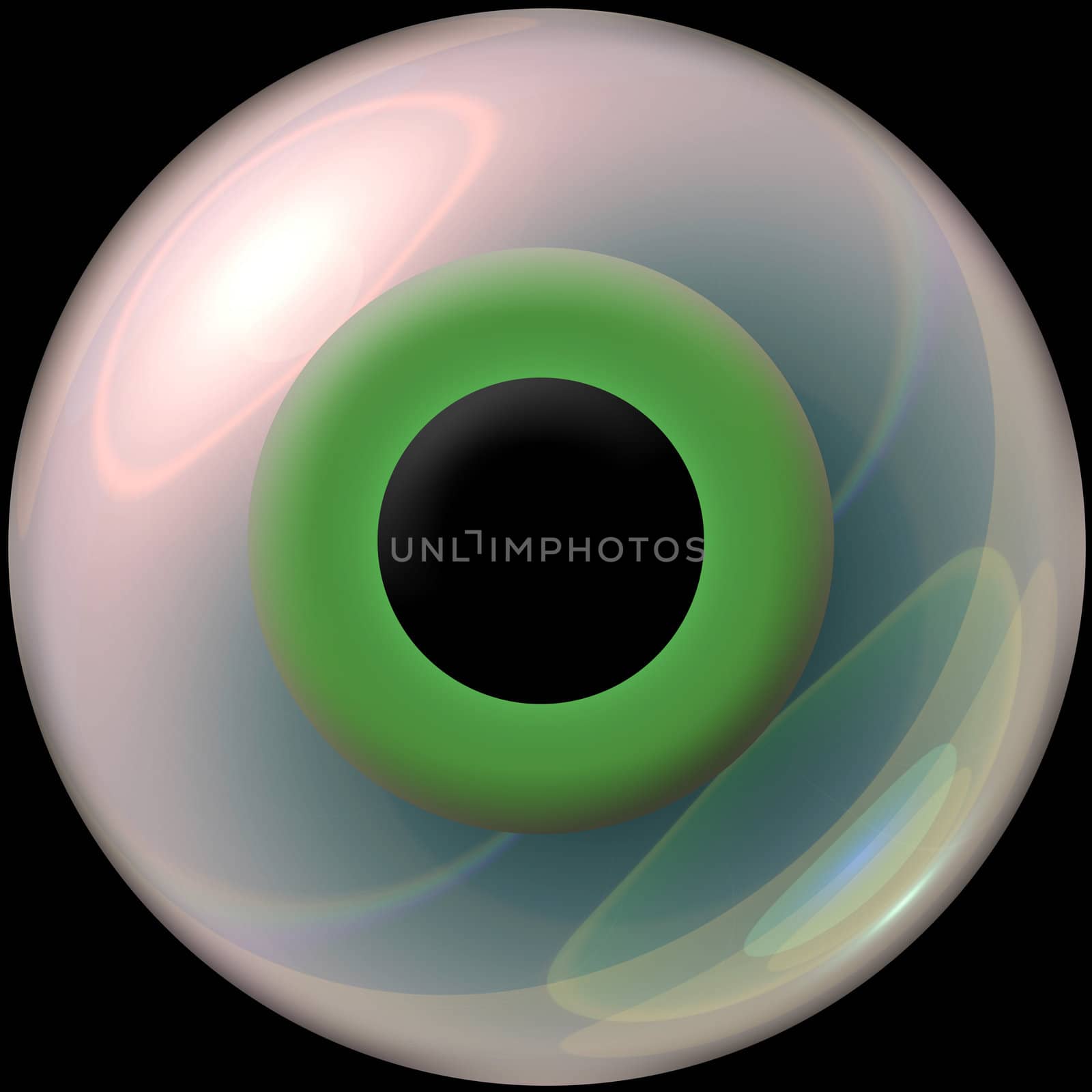 3d eyeball by graficallyminded