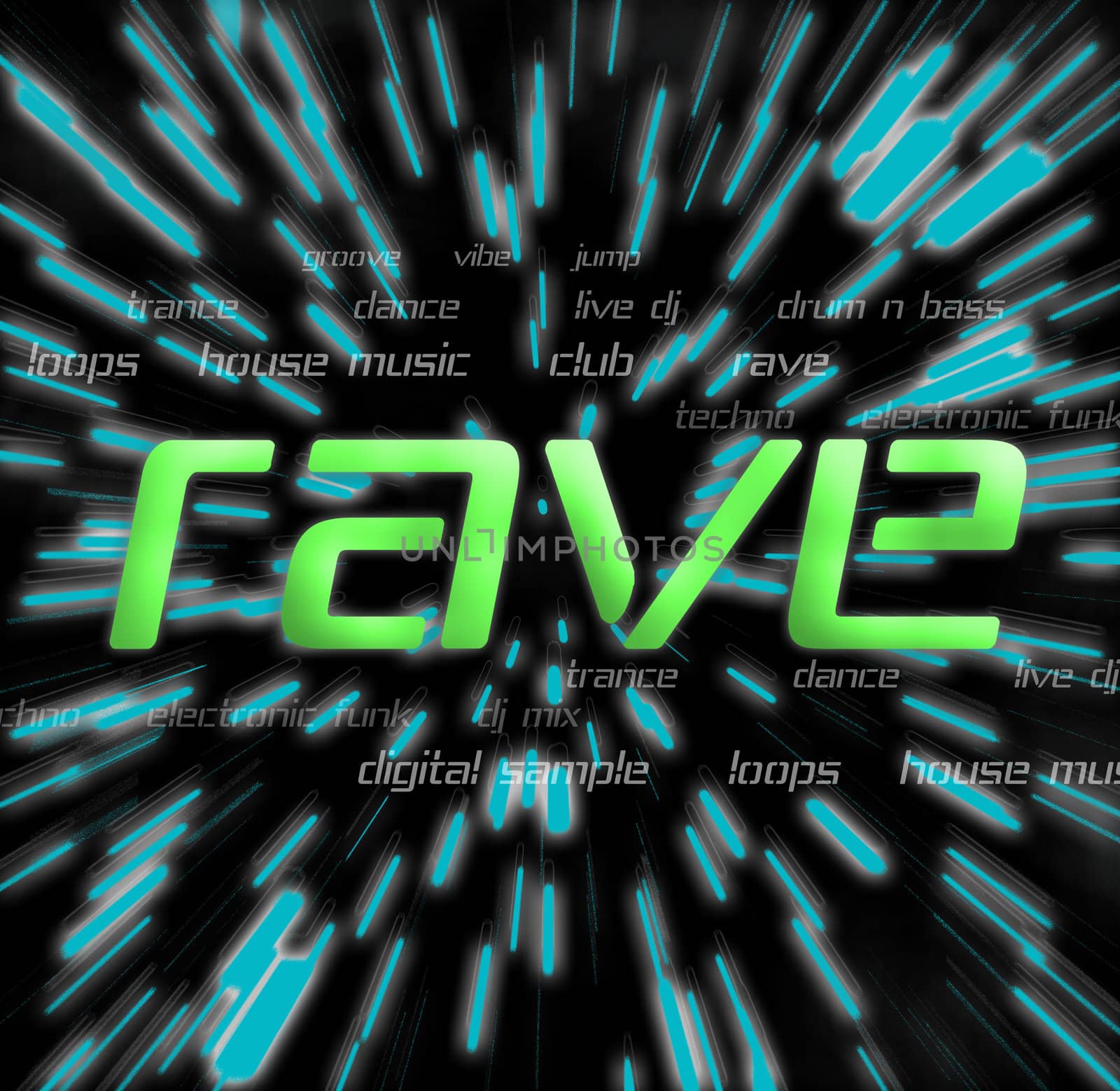 Rave Montage by graficallyminded
