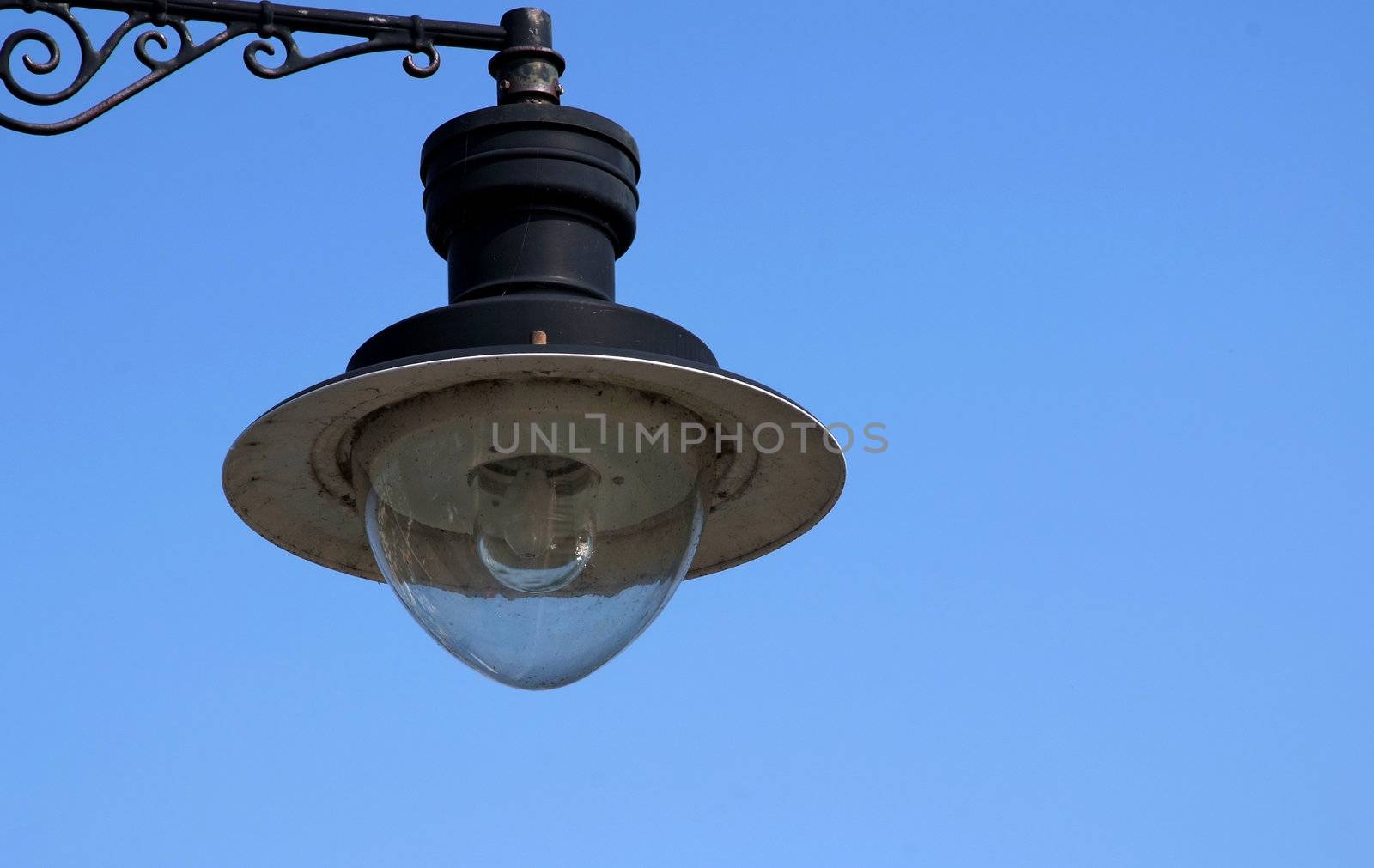 Antique street lamp