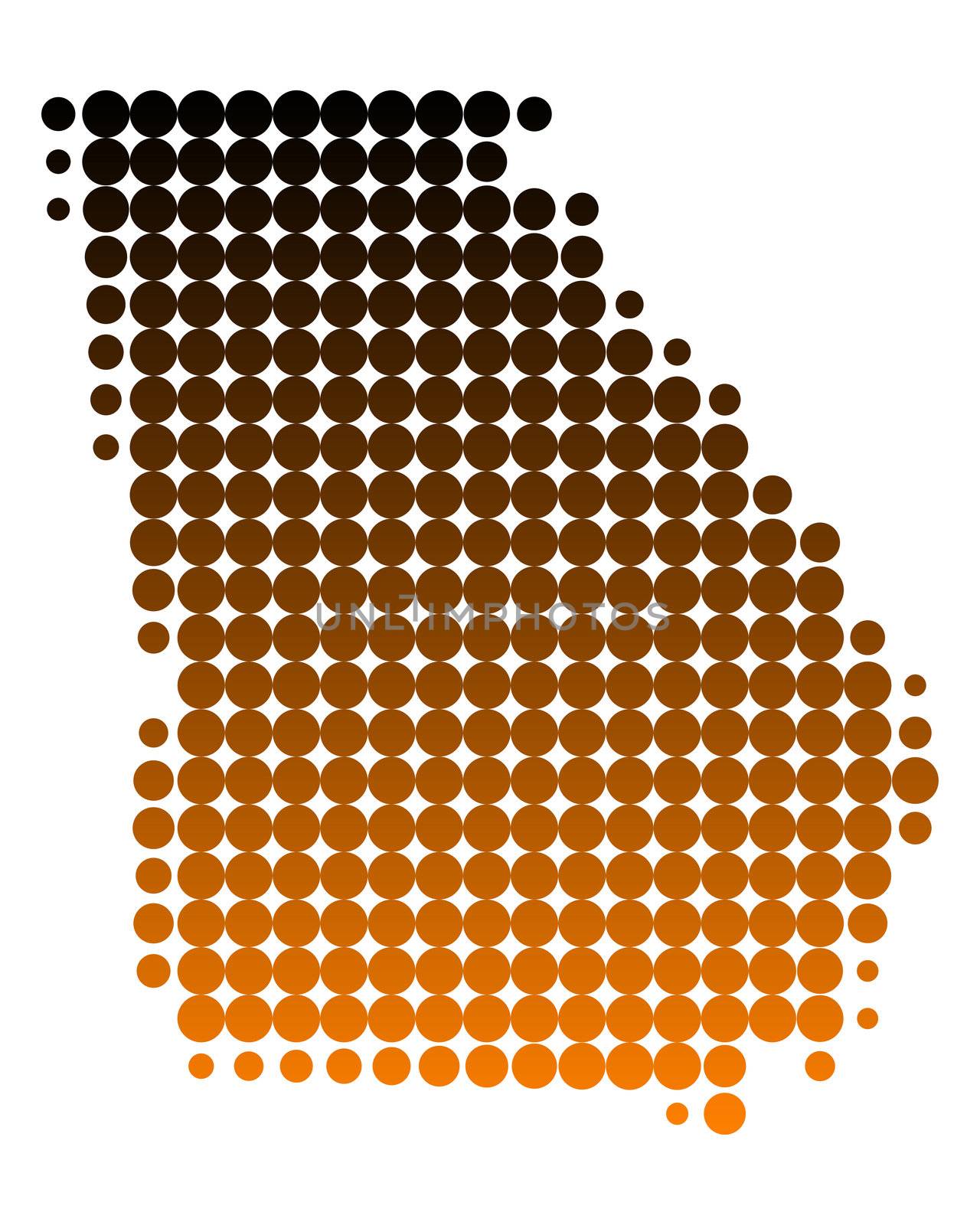 Map of Georgia by rbiedermann