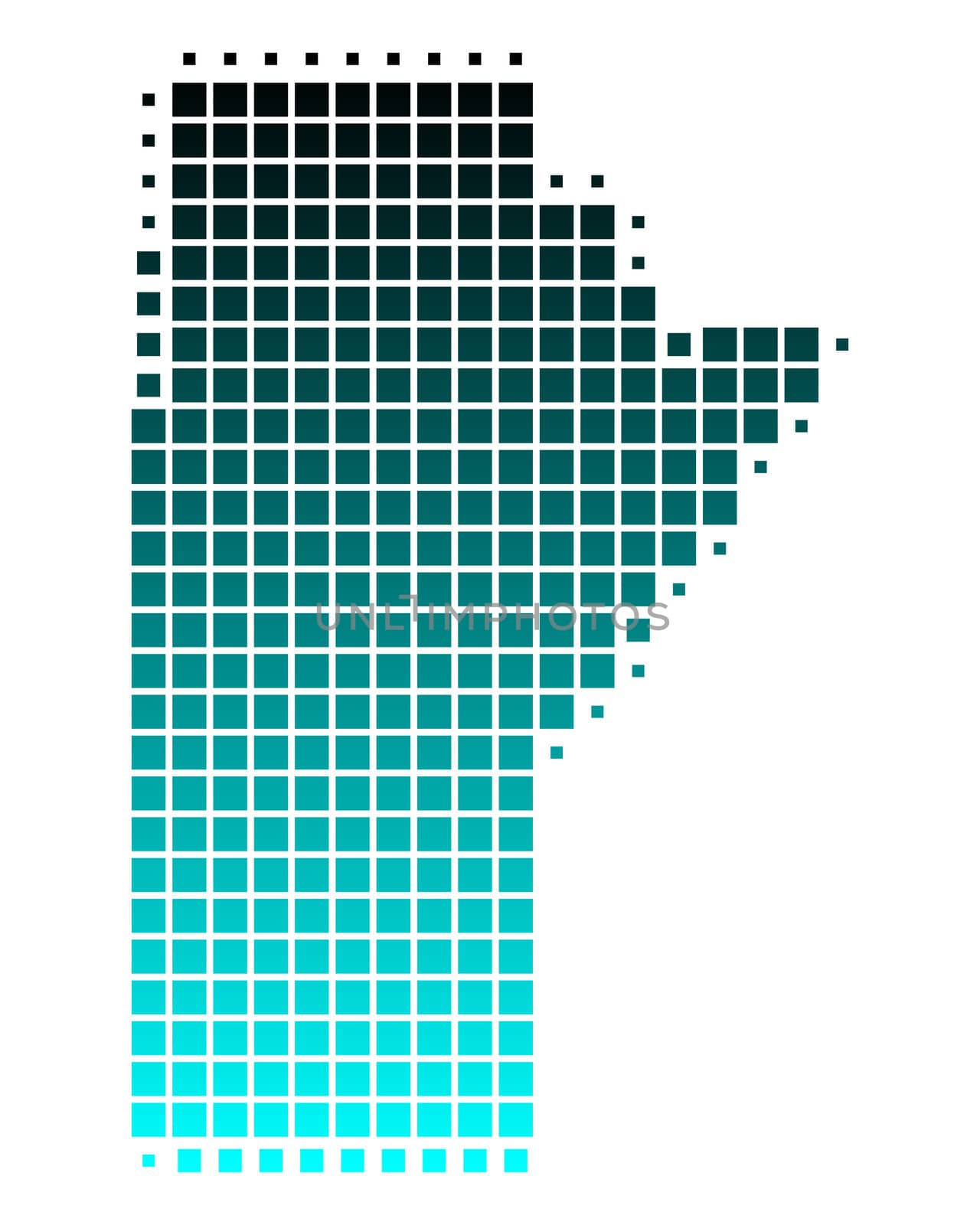 Map of Manitoba by rbiedermann