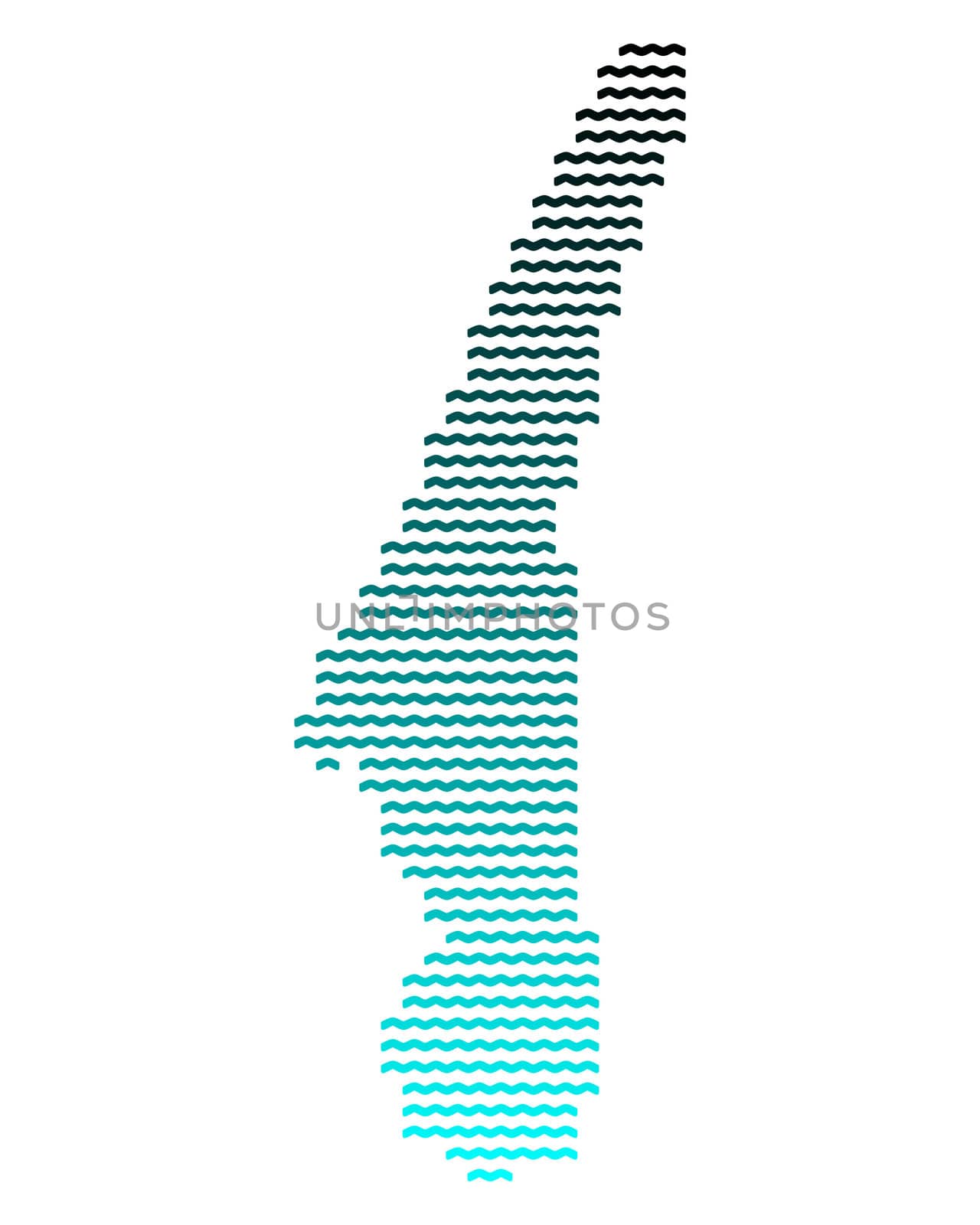 Map of Lake Starnberg, Bavaria by rbiedermann