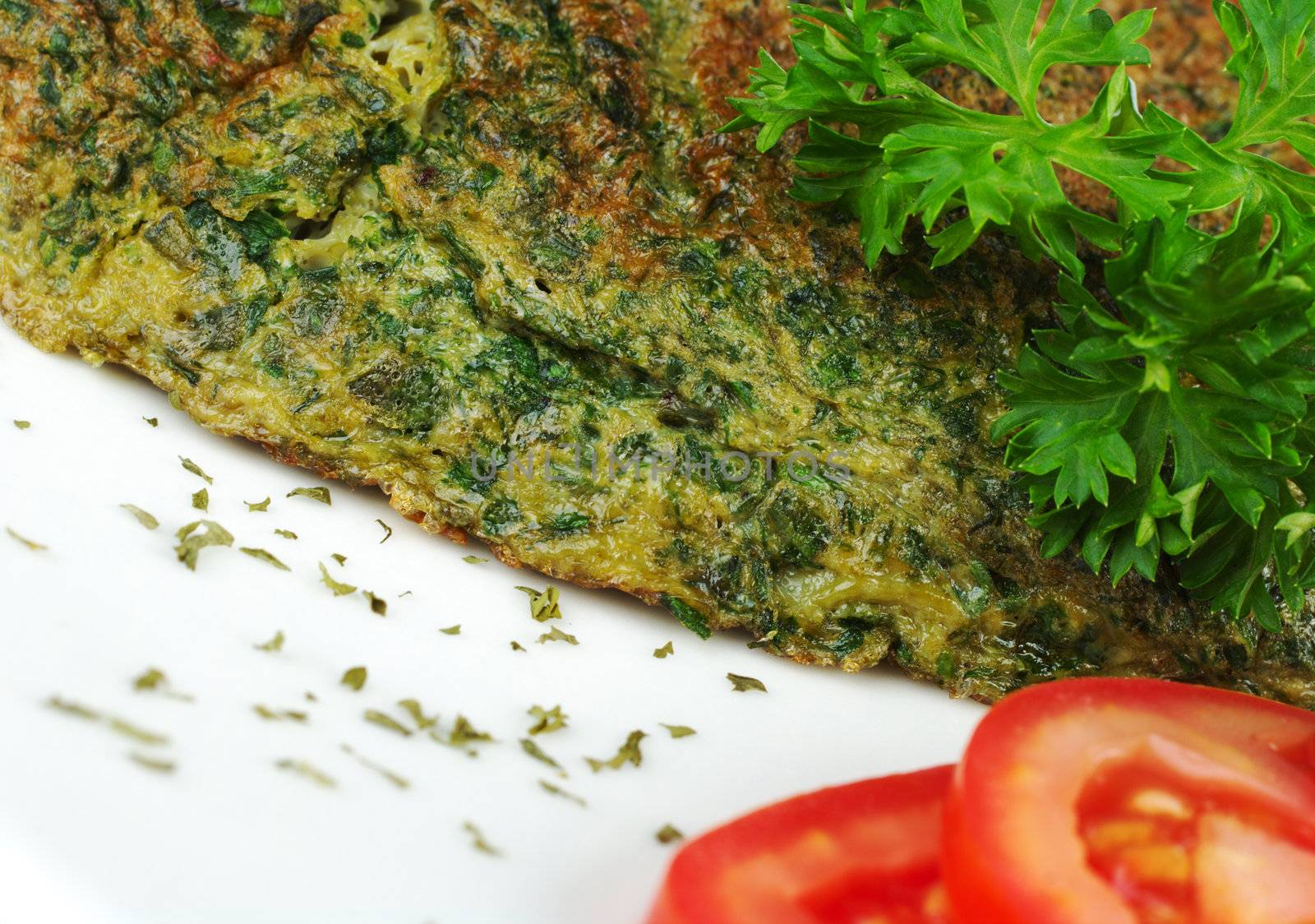 Omelette with Herbs by ildi