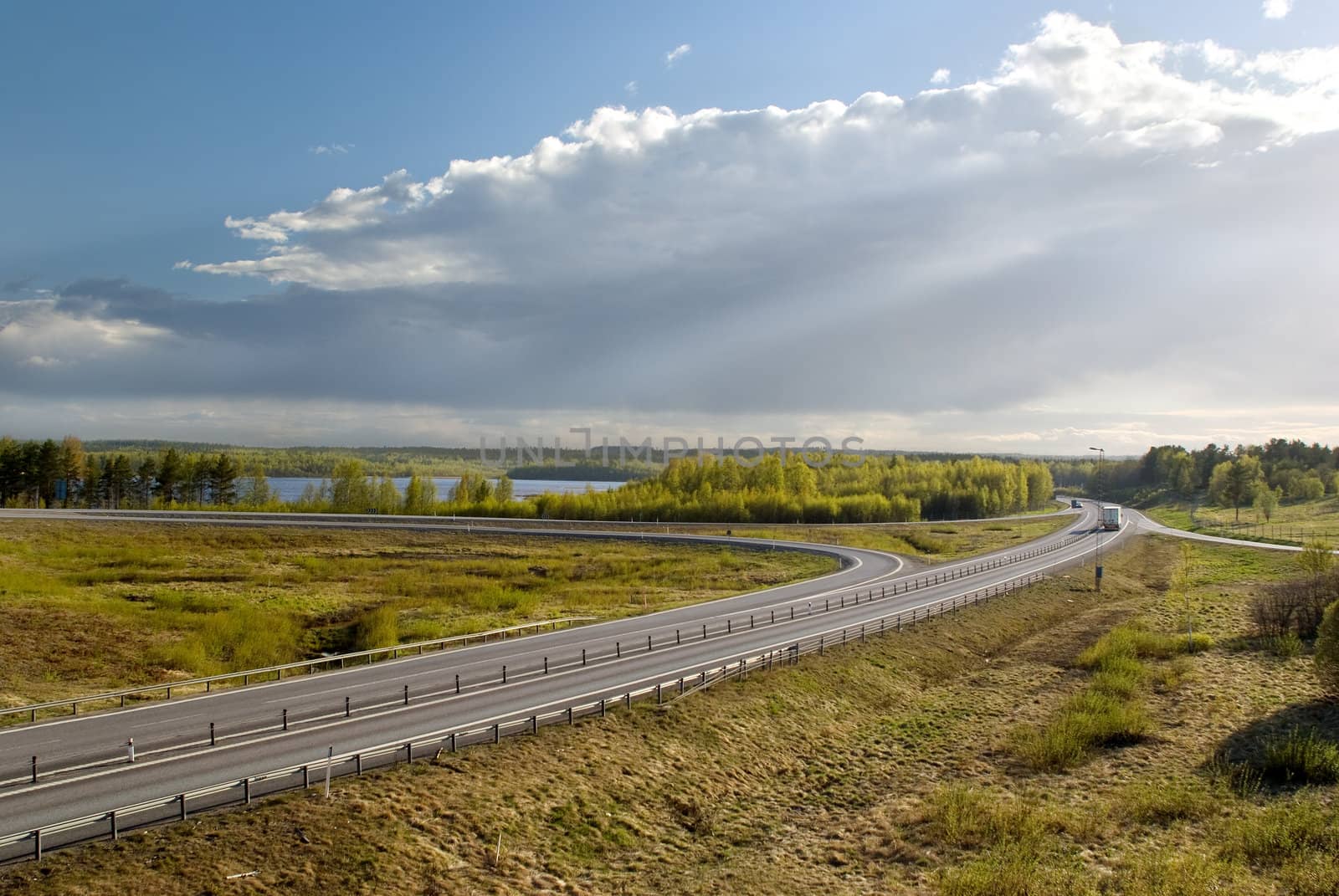 Country road on a sunny day by BIG_TAU