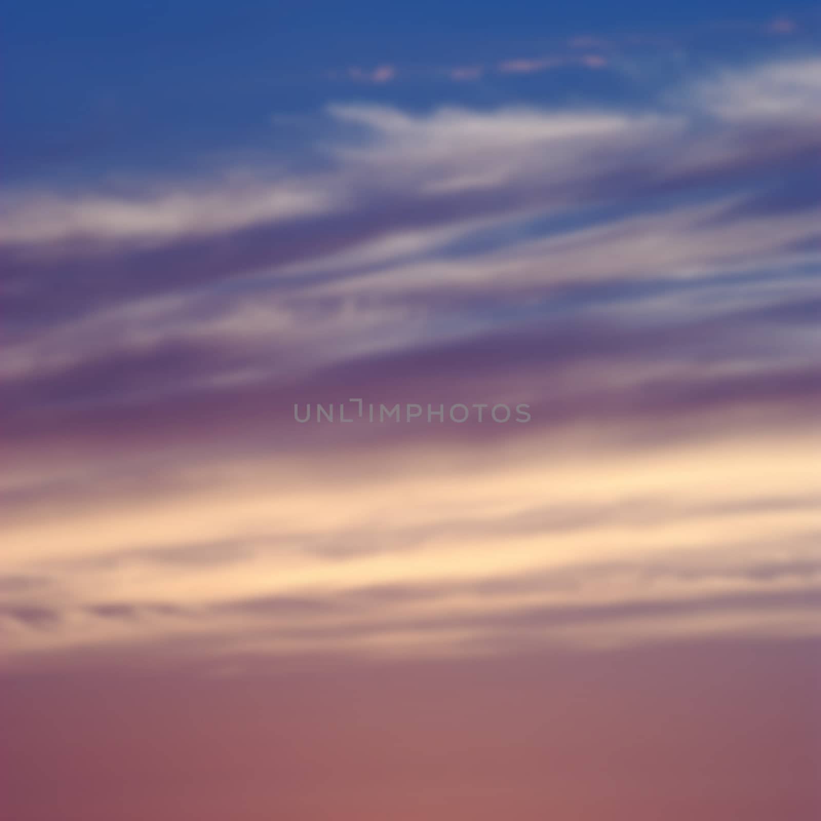 An abstract picture of colorful lines made out of a picture of an evening sky