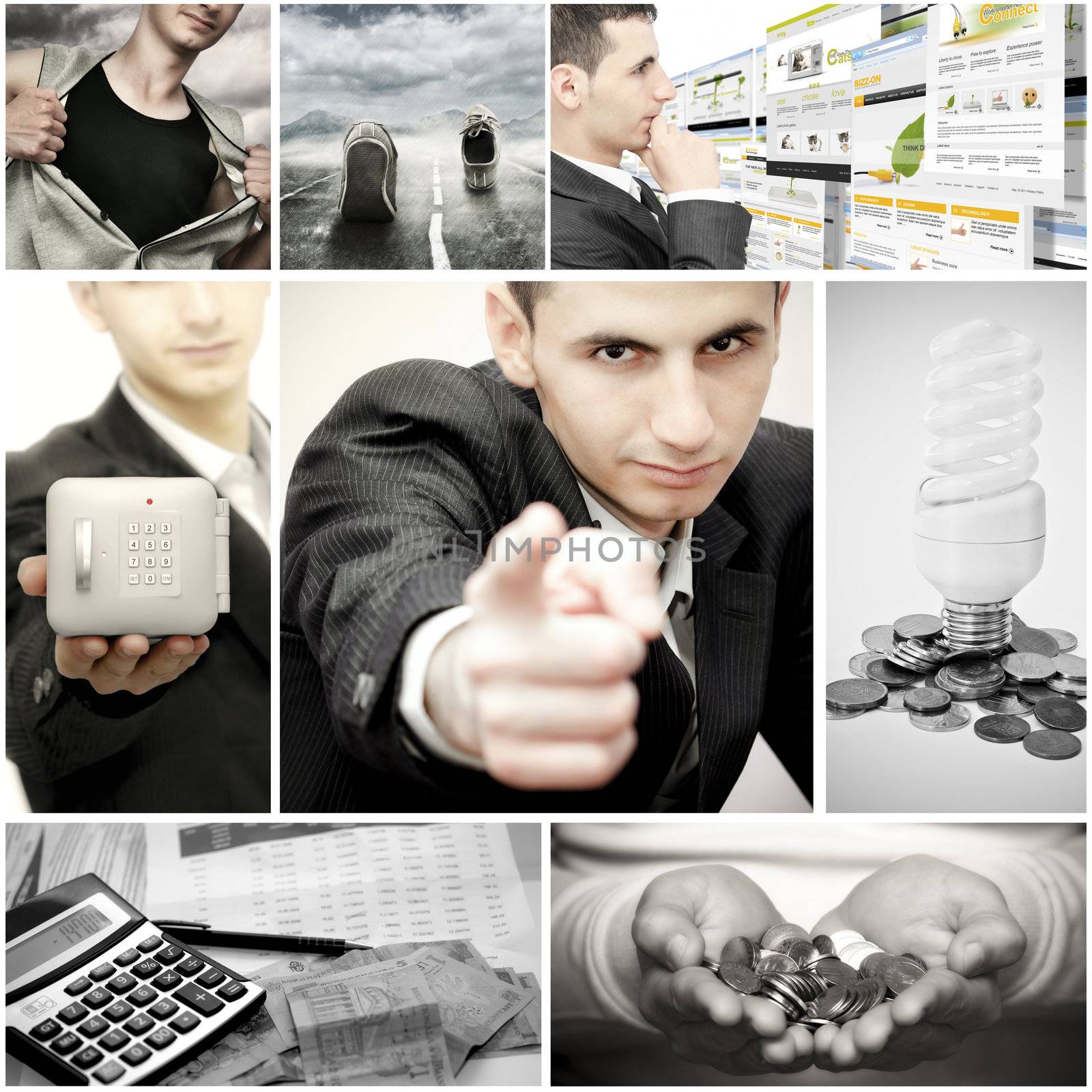 Business collage by silent47