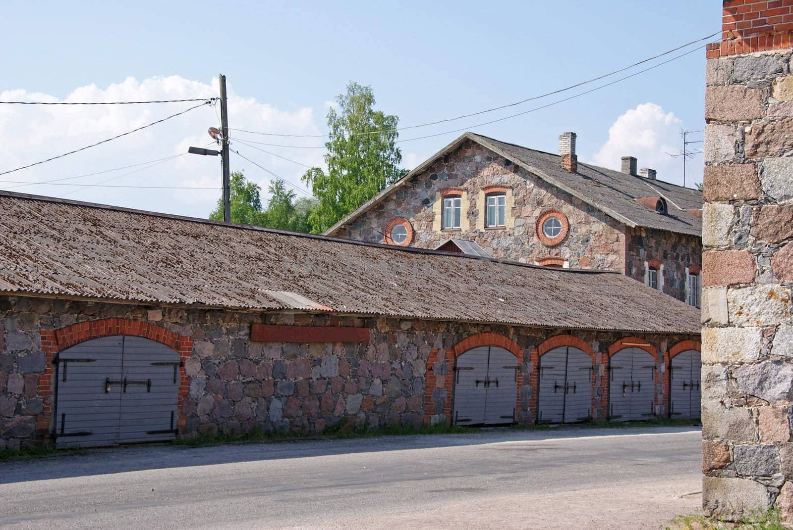 Estonia. The house is built of large stones