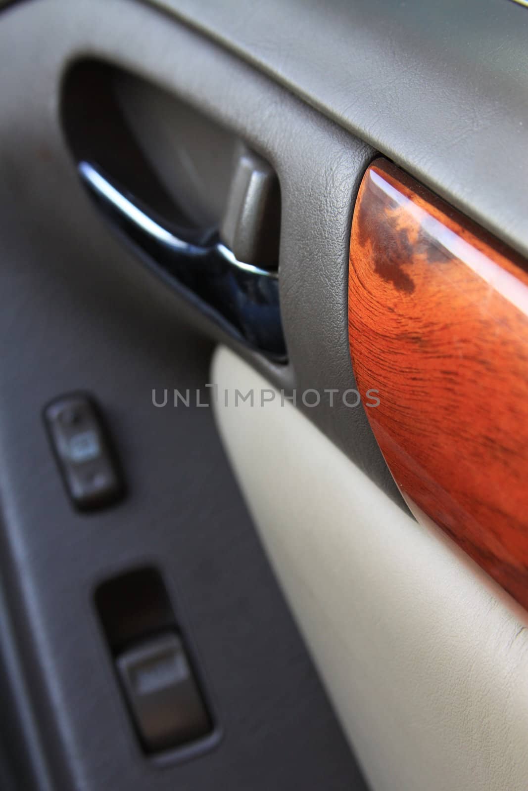 Car Interior Details close up.