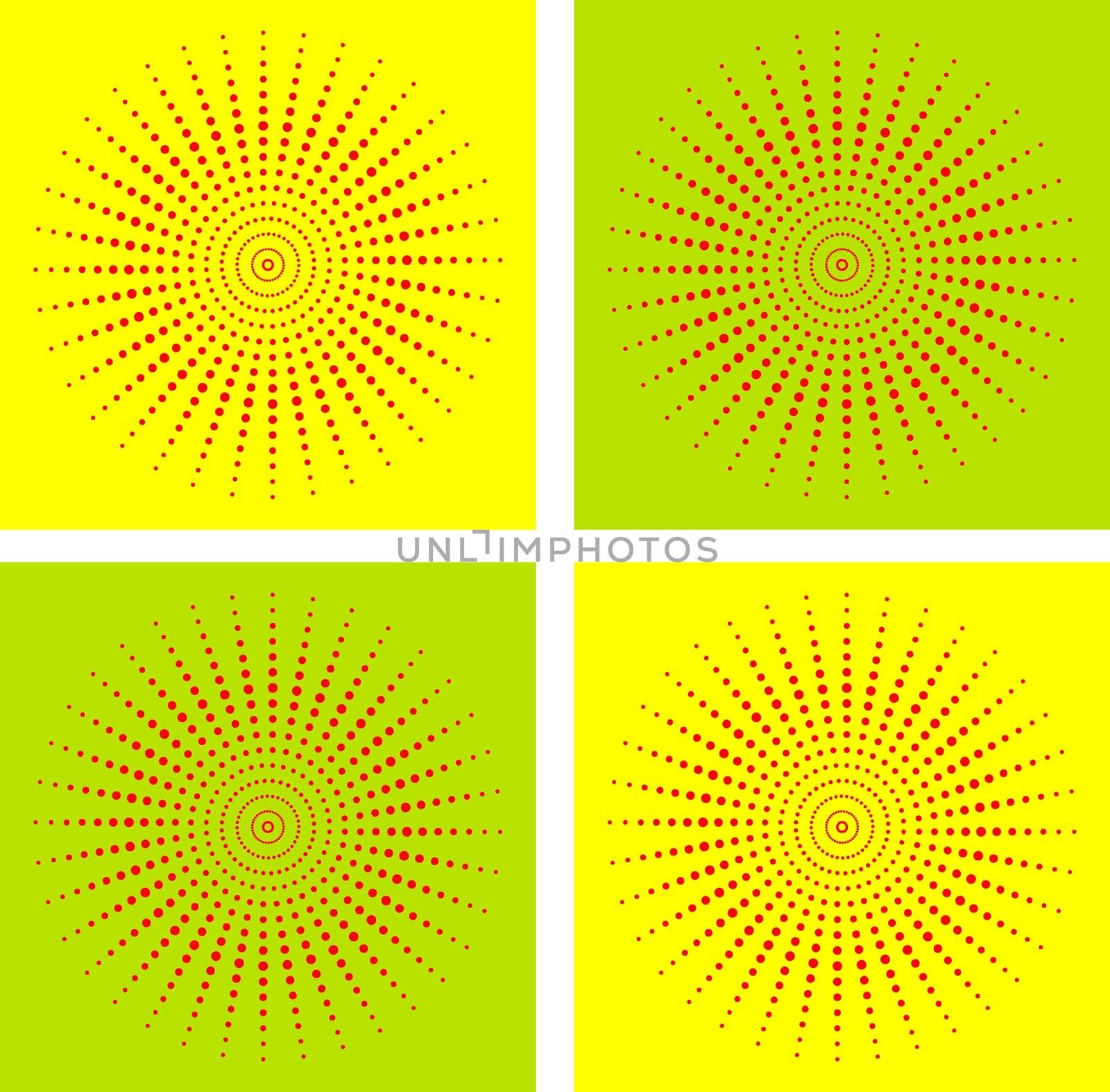 abstract vector pattern by mvprint