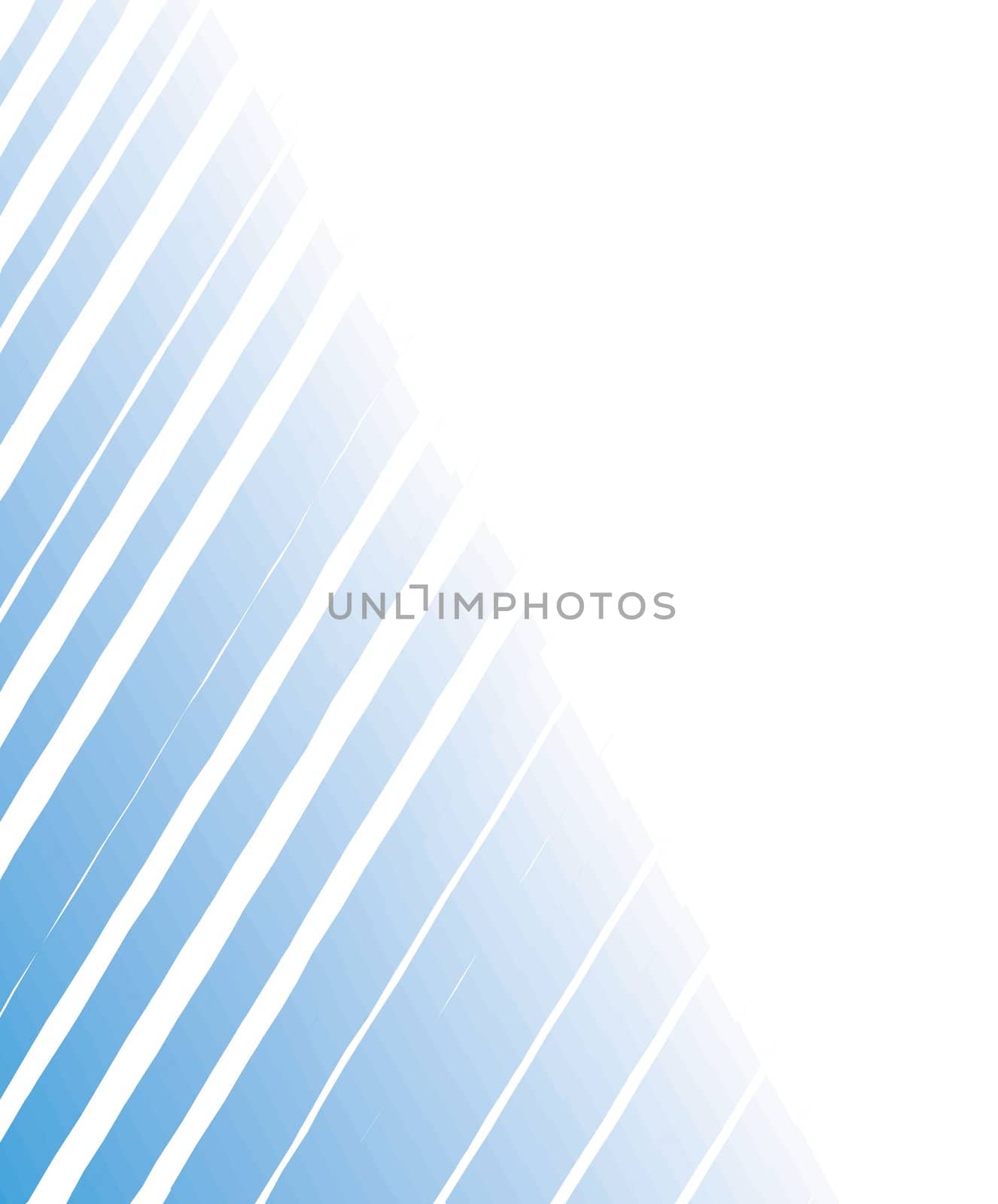 blue abstract lines by mvprint