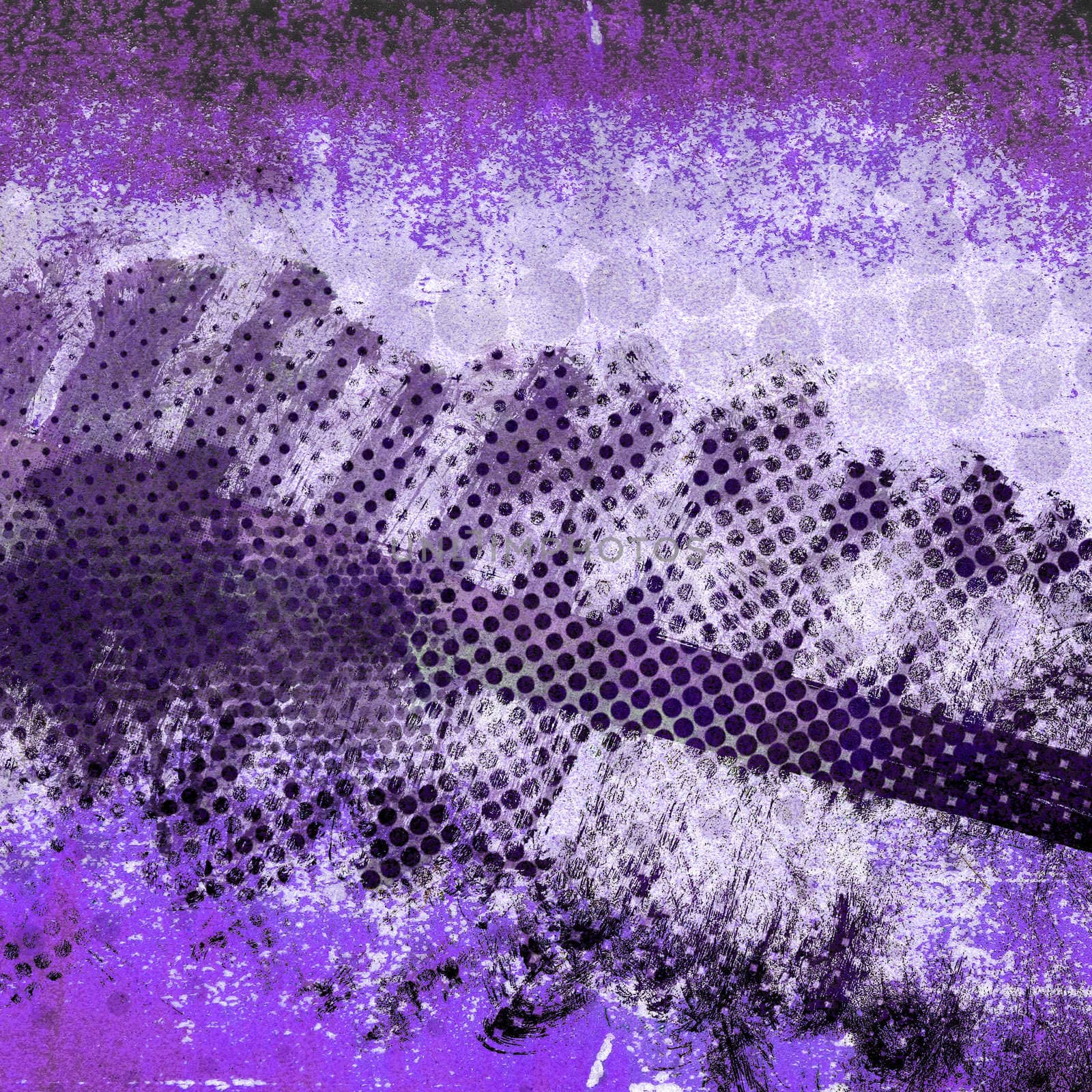 Abstract grunge gradient halftone by jeremywhat