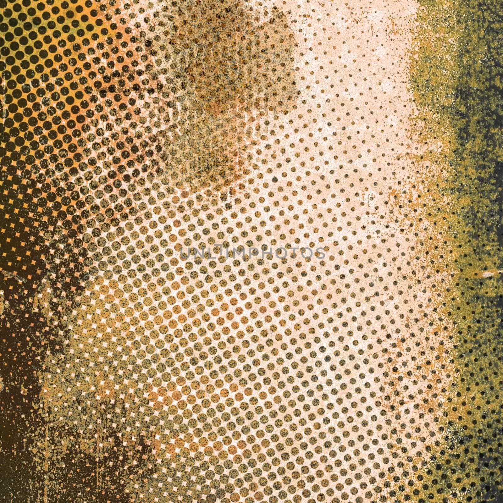 Abstract grunge gradient halftone by jeremywhat