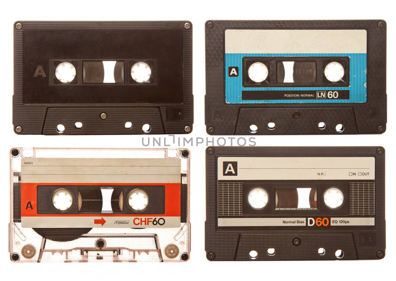 Retro audio cassettes by haiderazim