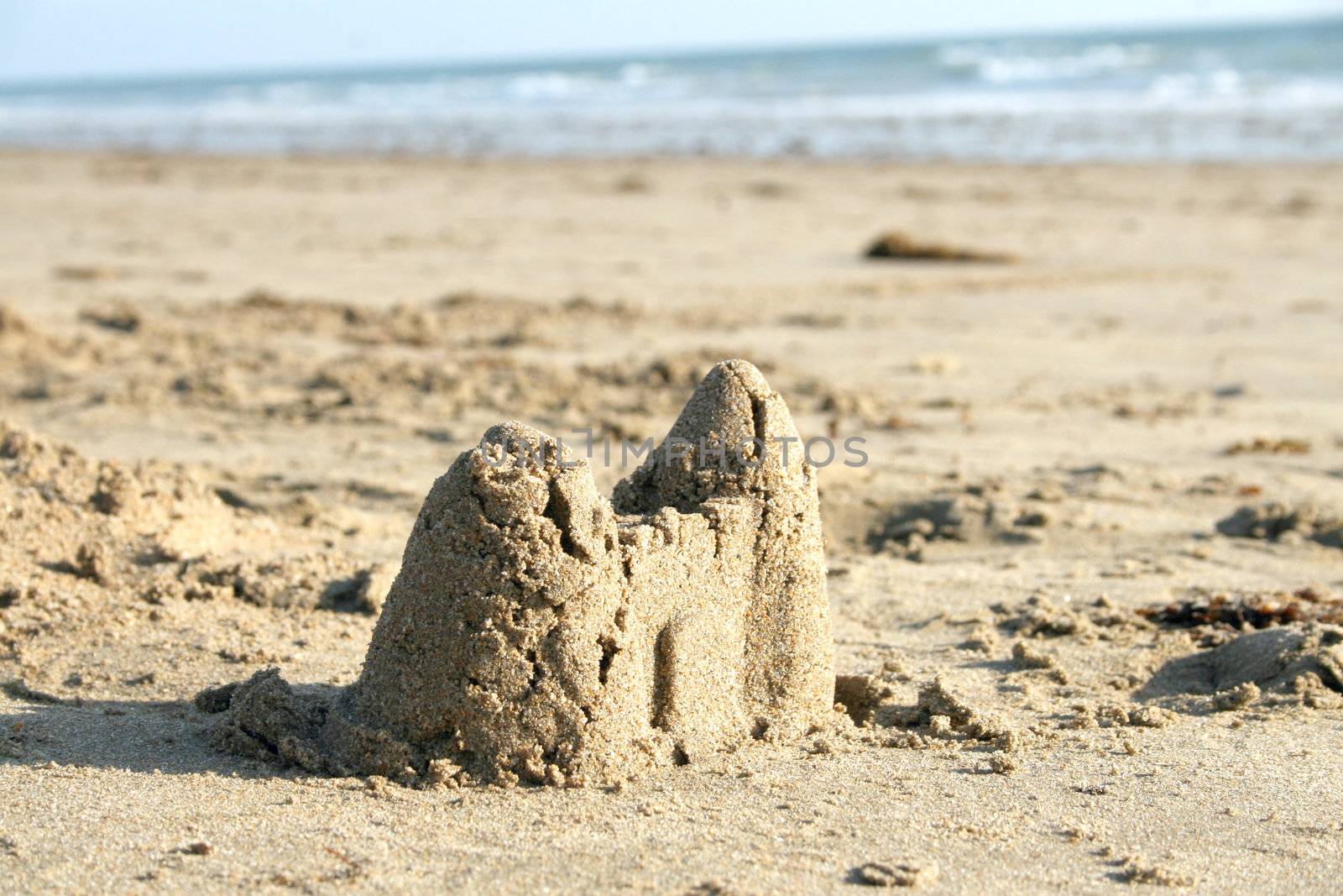 sand castle by haiderazim