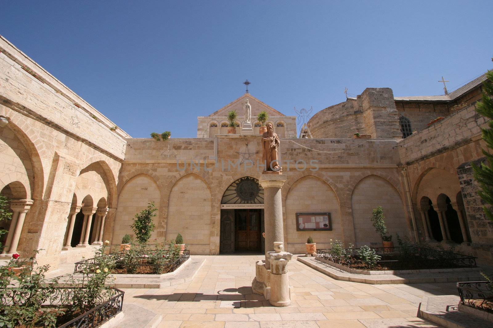 Church of St. Catherine, Bethlehem by atlas