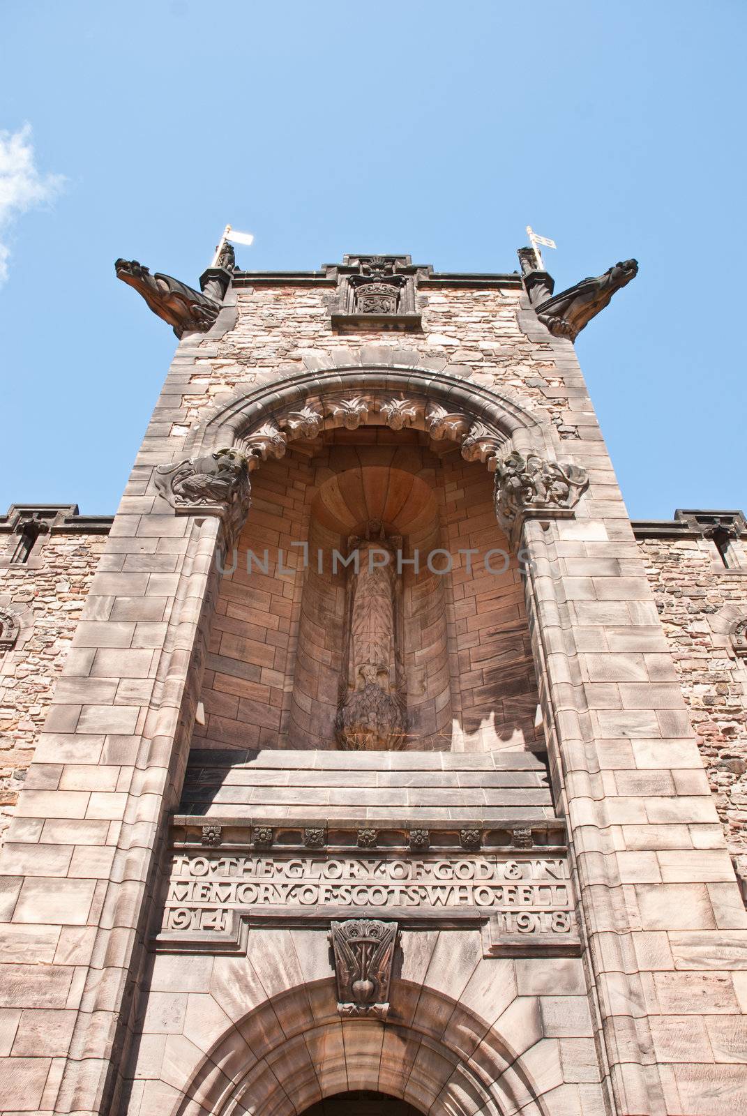 Edimburgh Castle, the Scottish National War Memorial by fabriziopiria