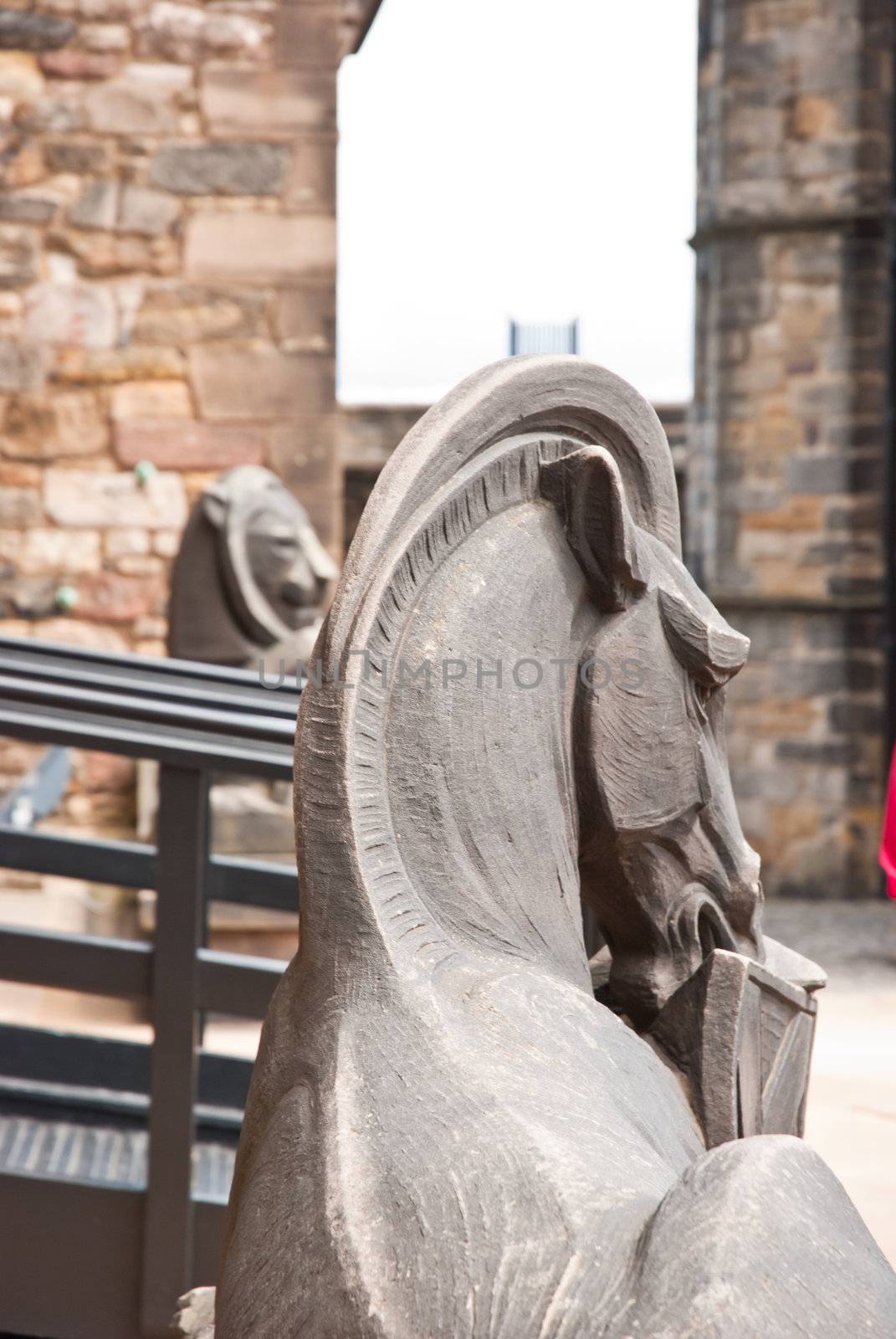 Edimburgh Castle, the Scottish National War Memorial access by fabriziopiria