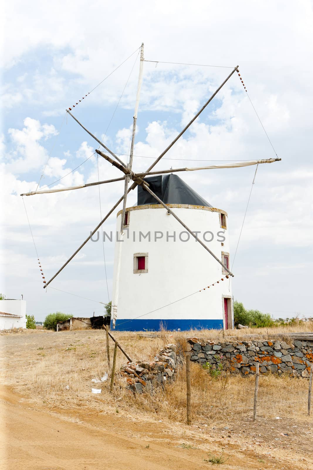 windmill near Beja, Alentejo, Portugal