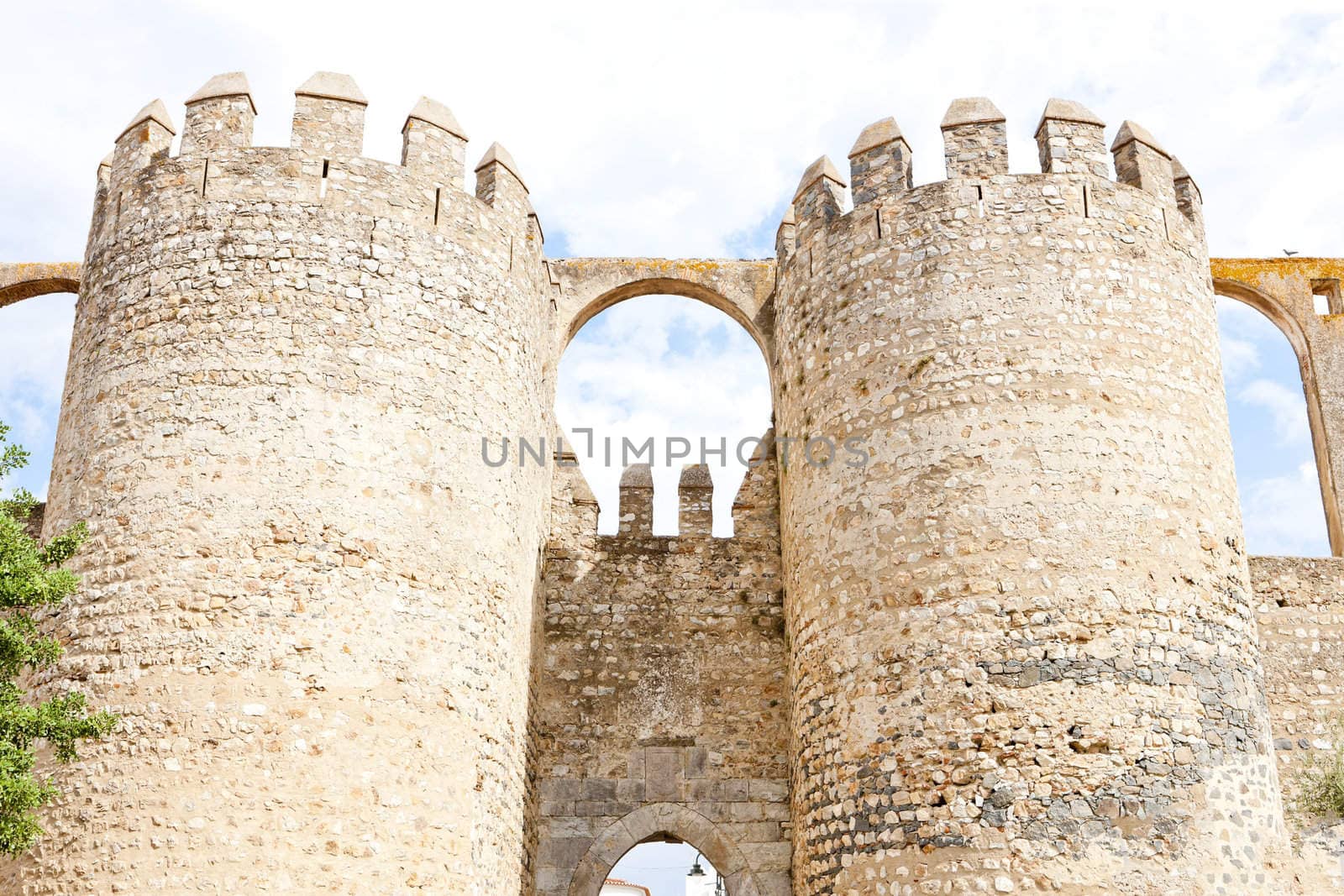 Porta de Beja in Serpa, Alentejo, Portugal