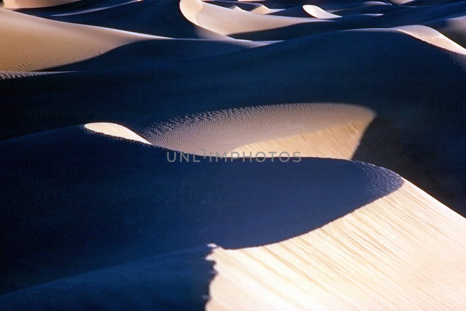 Sand Dunes in Death Valley, California