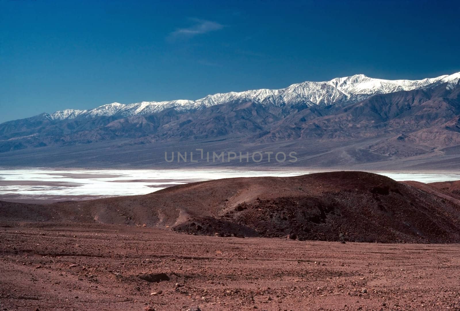 Panamint Mountain in Death Valley, California