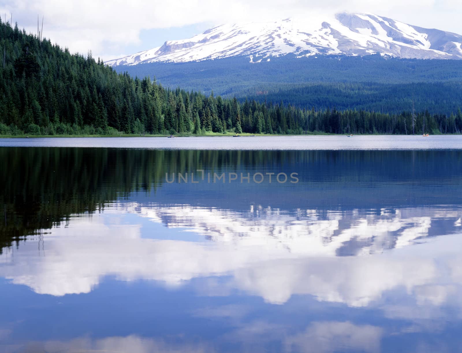 Mt.hood and Trillium Lake in Oregon