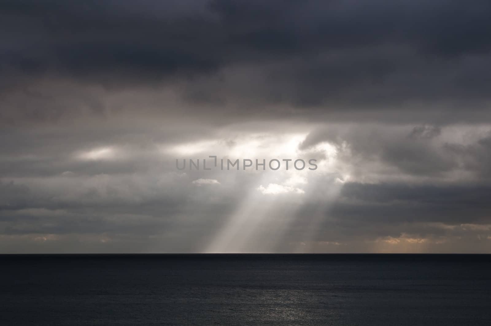 Sunbeam on the sea by dutourdumonde
