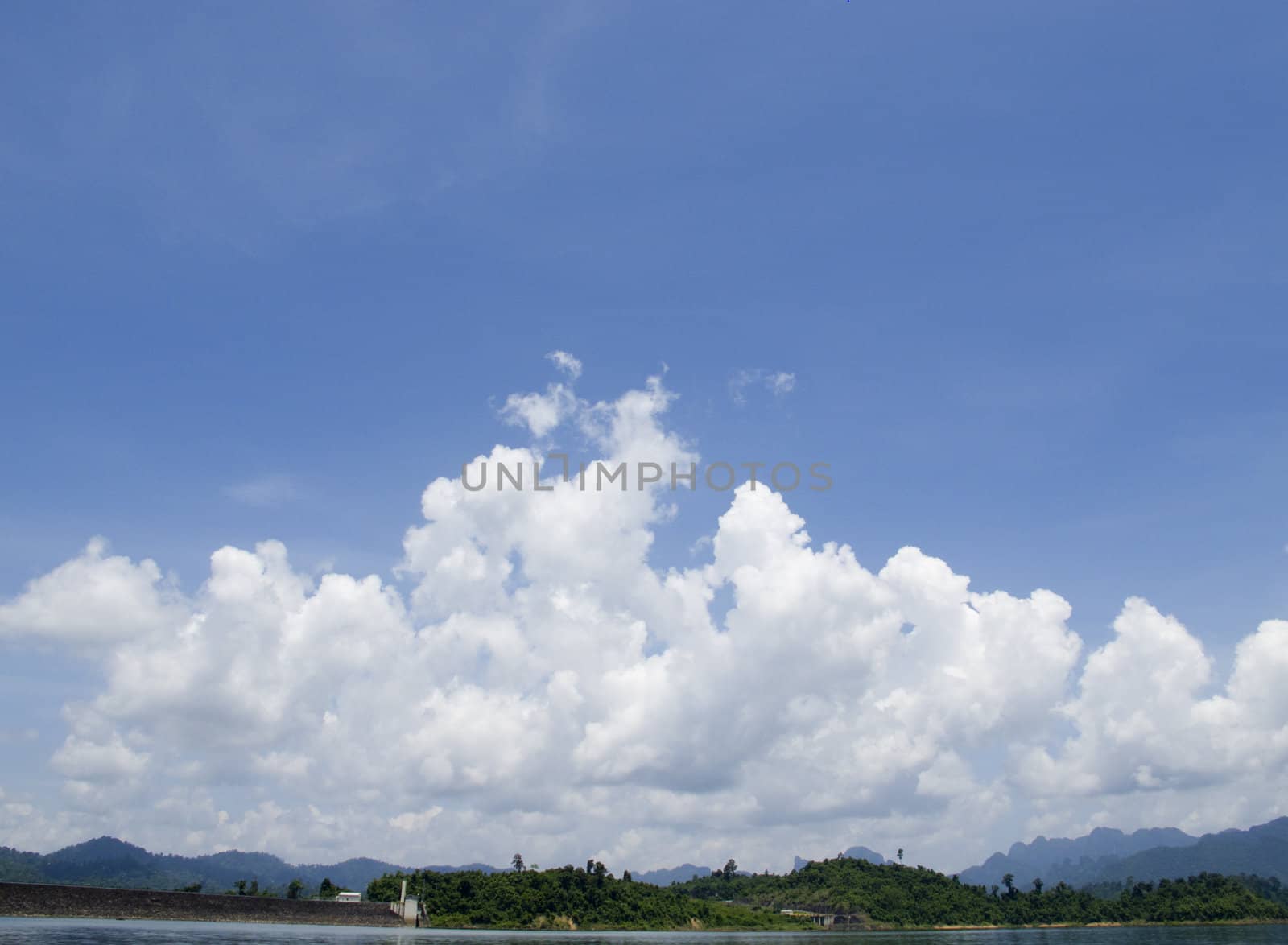 13 Clound, Sky, Mountain and Ratchapapa Dam, Thailand by dul_ny