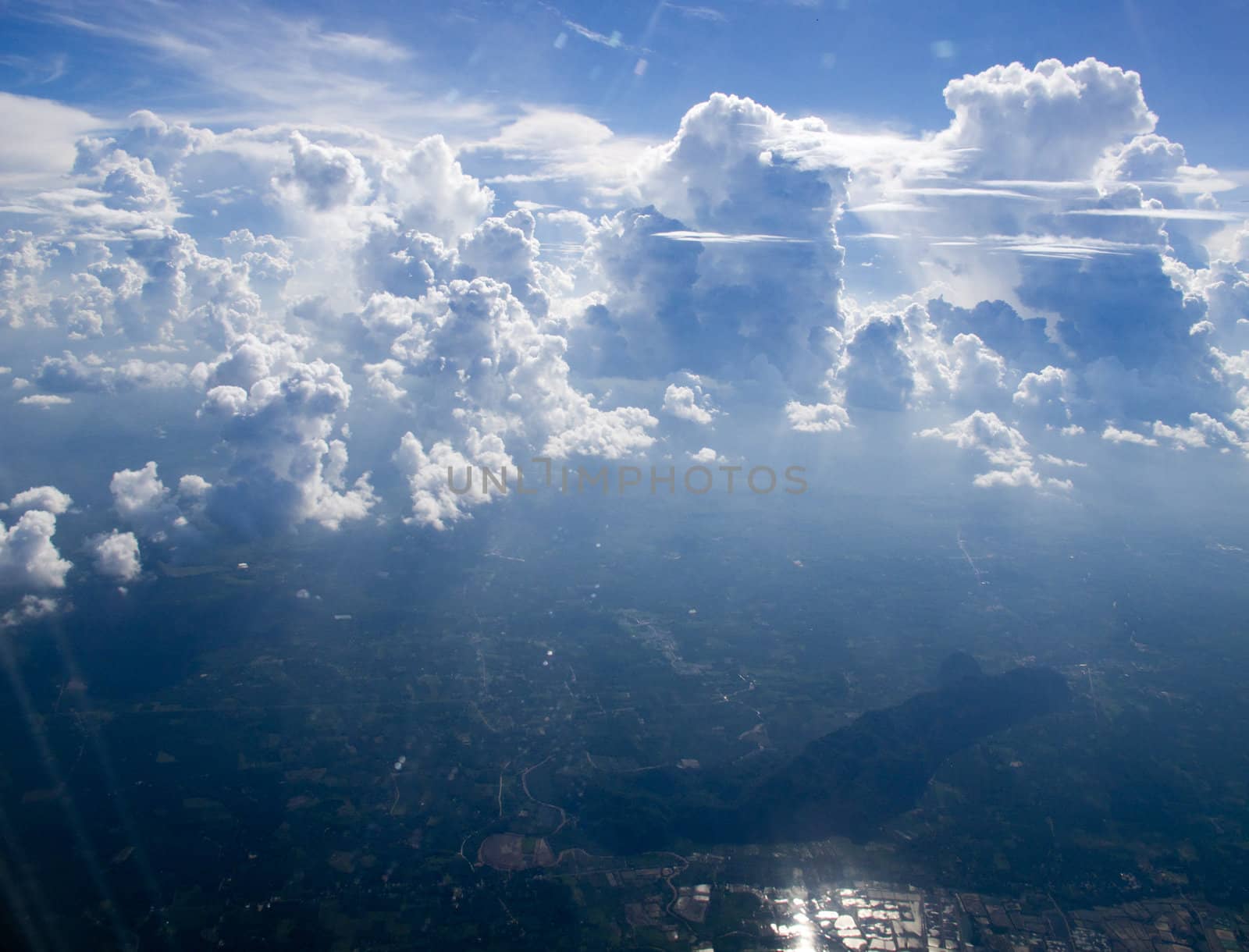 sky over Thailand