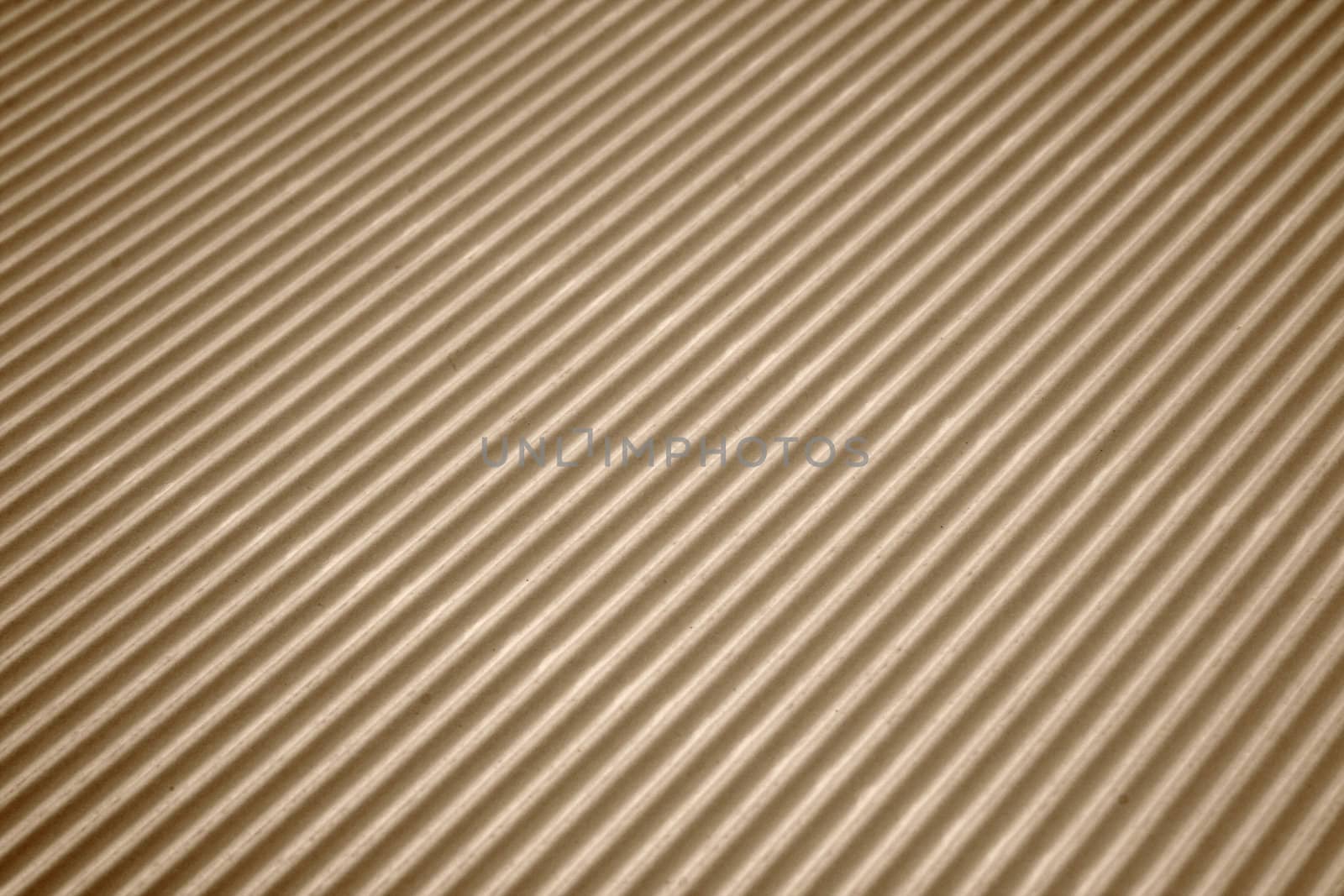 brown corrugated cardboard by liewluck