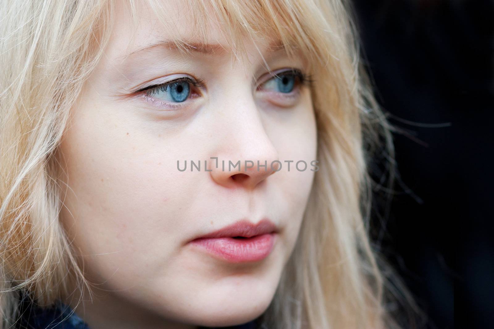 portrait of a very pretty young Finnish woman