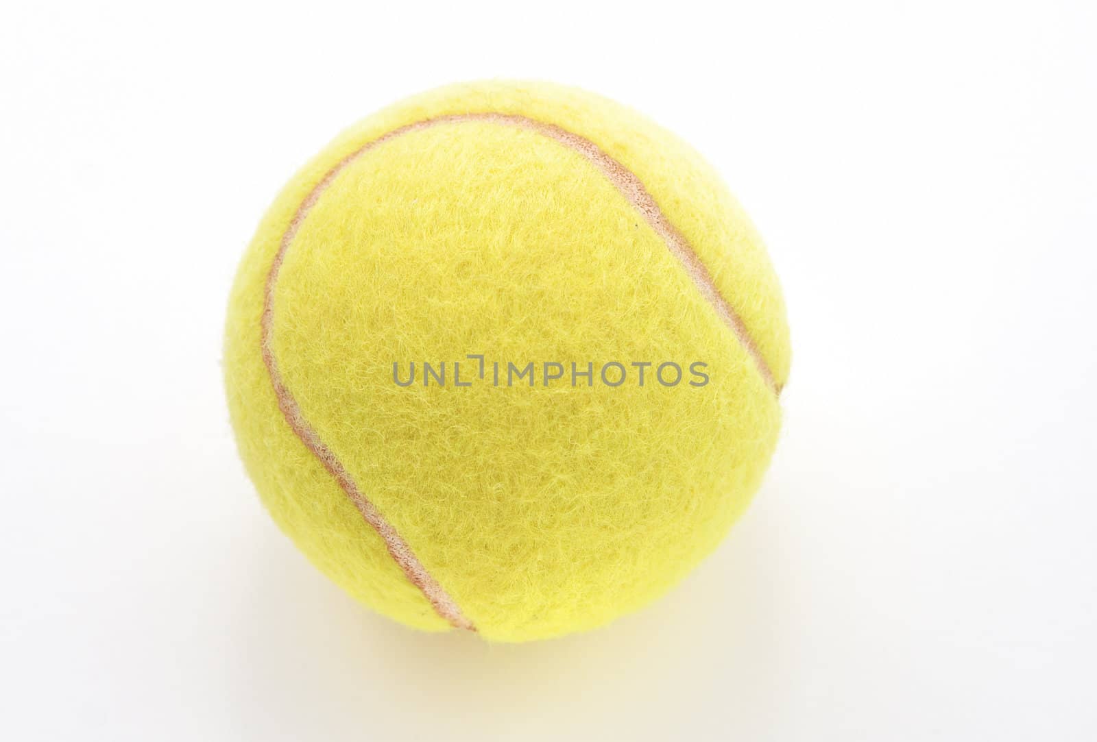 A tennis ball