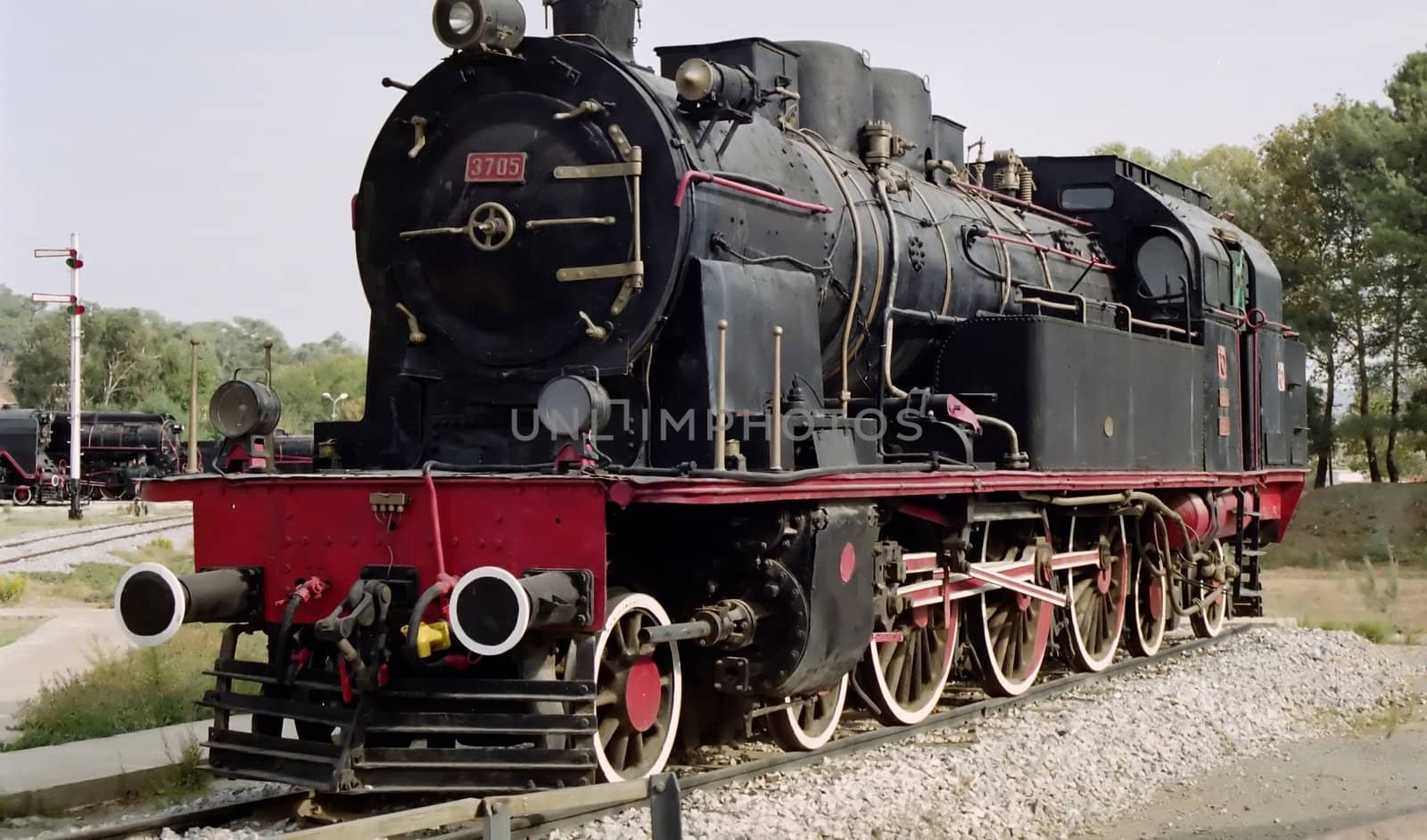 Turkish Steam Tank Engine Number 3705 built by Henschel