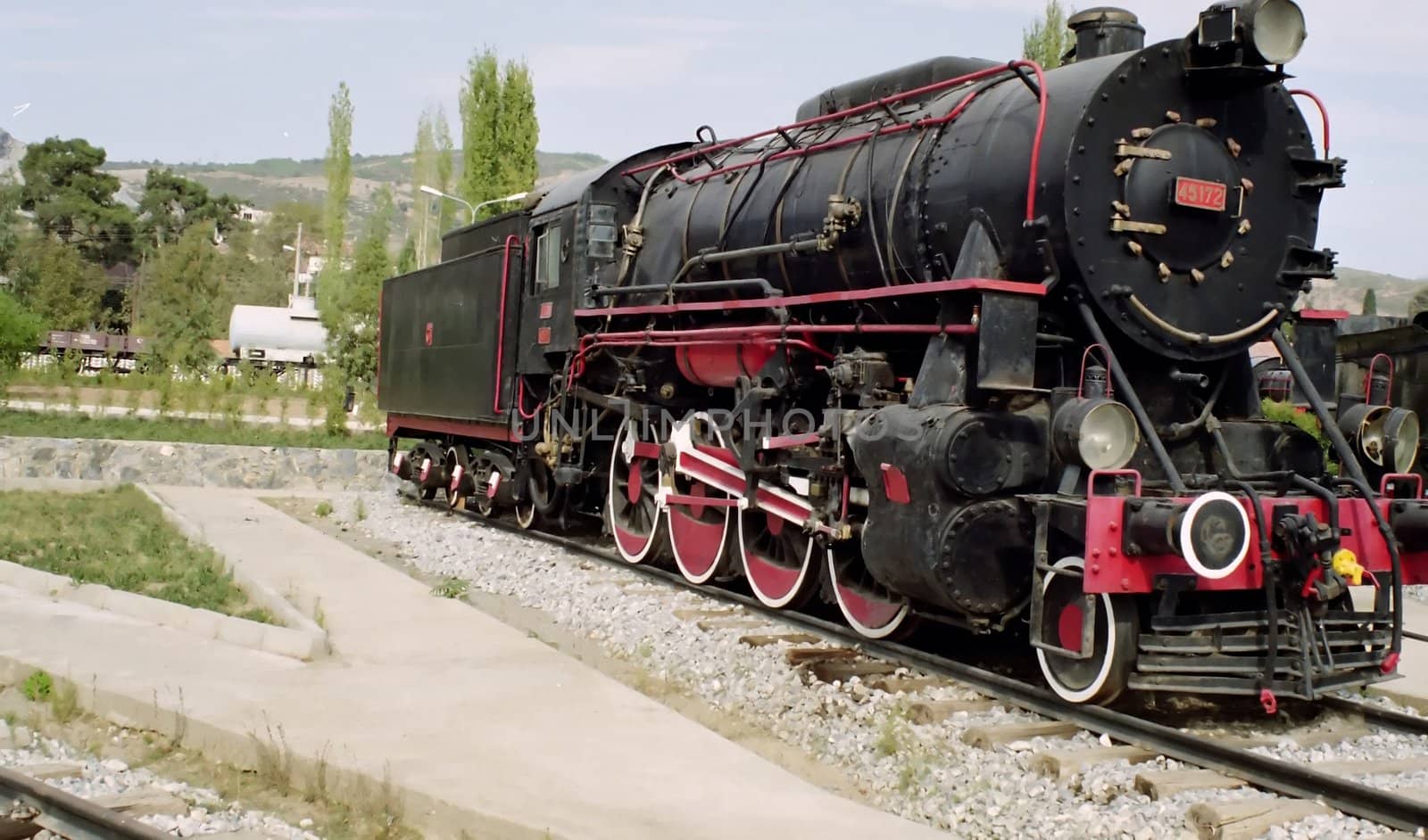 Old Turkish Steam Loco by d40xboy