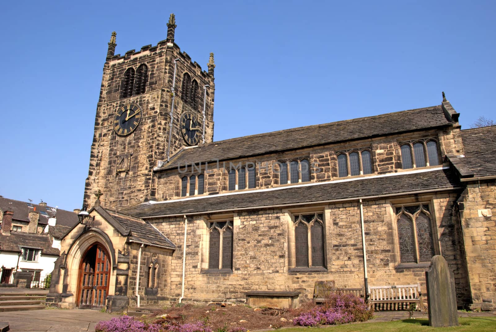 A Tower and Sixteenth Century Church in Yorkshire