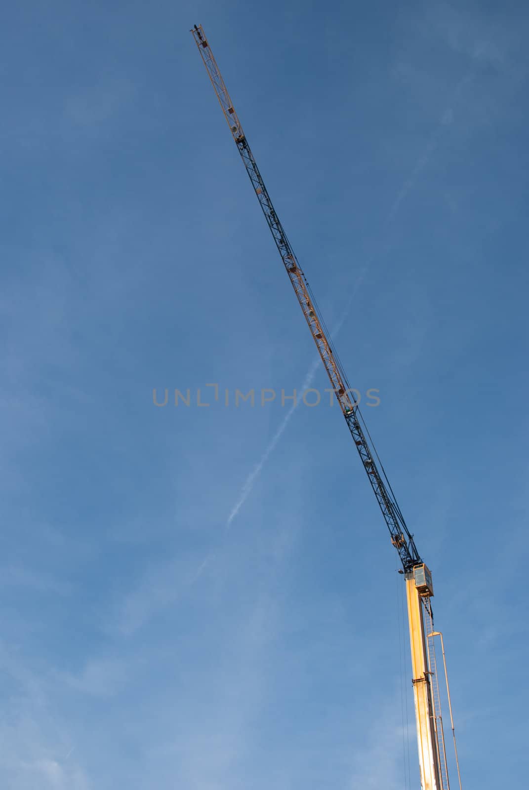 A Tower Crane on a development in Yorkshire