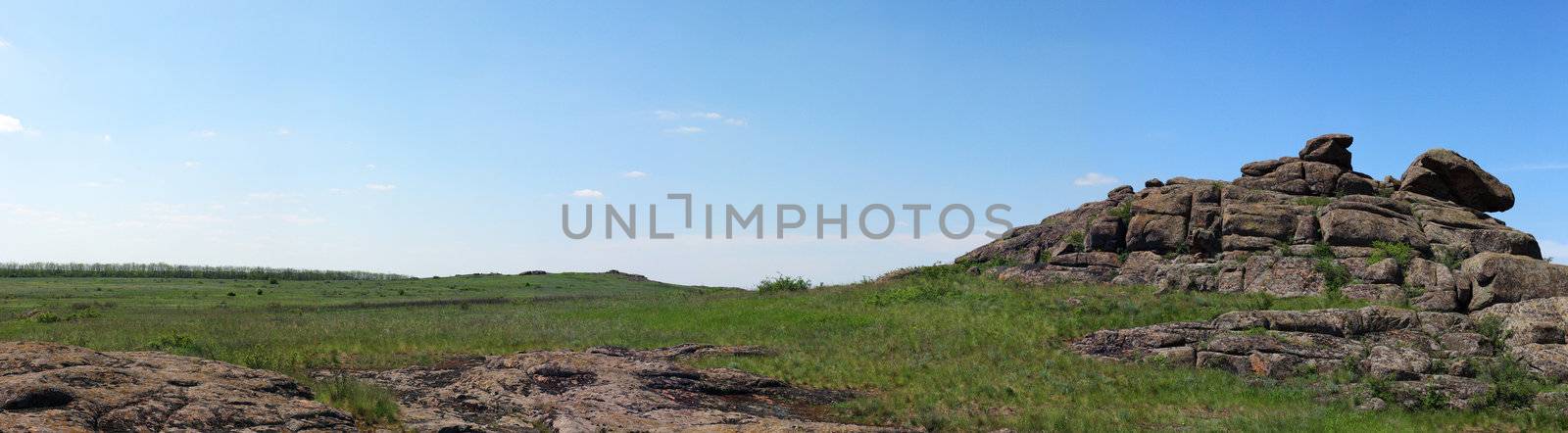 Ukrainian wildlife preservation, (reserve Stone mogyla)
