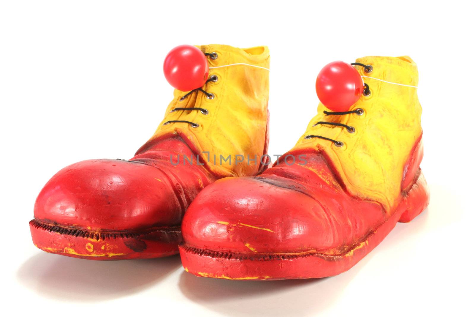 clown shoes with clown noses by discovery